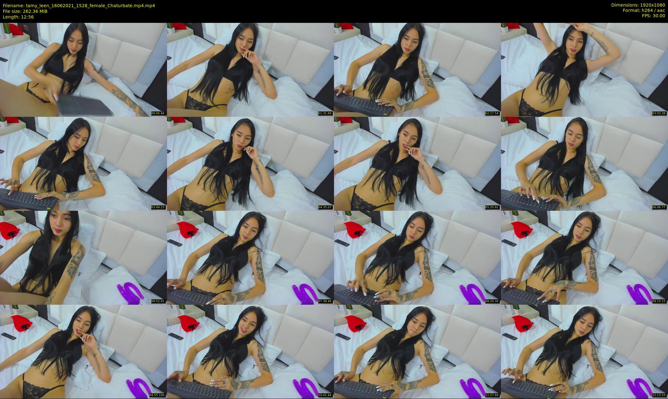 tamy_leen — 13 minute Chaturbate female cam show recording, 1080p, Jun 16, 2021