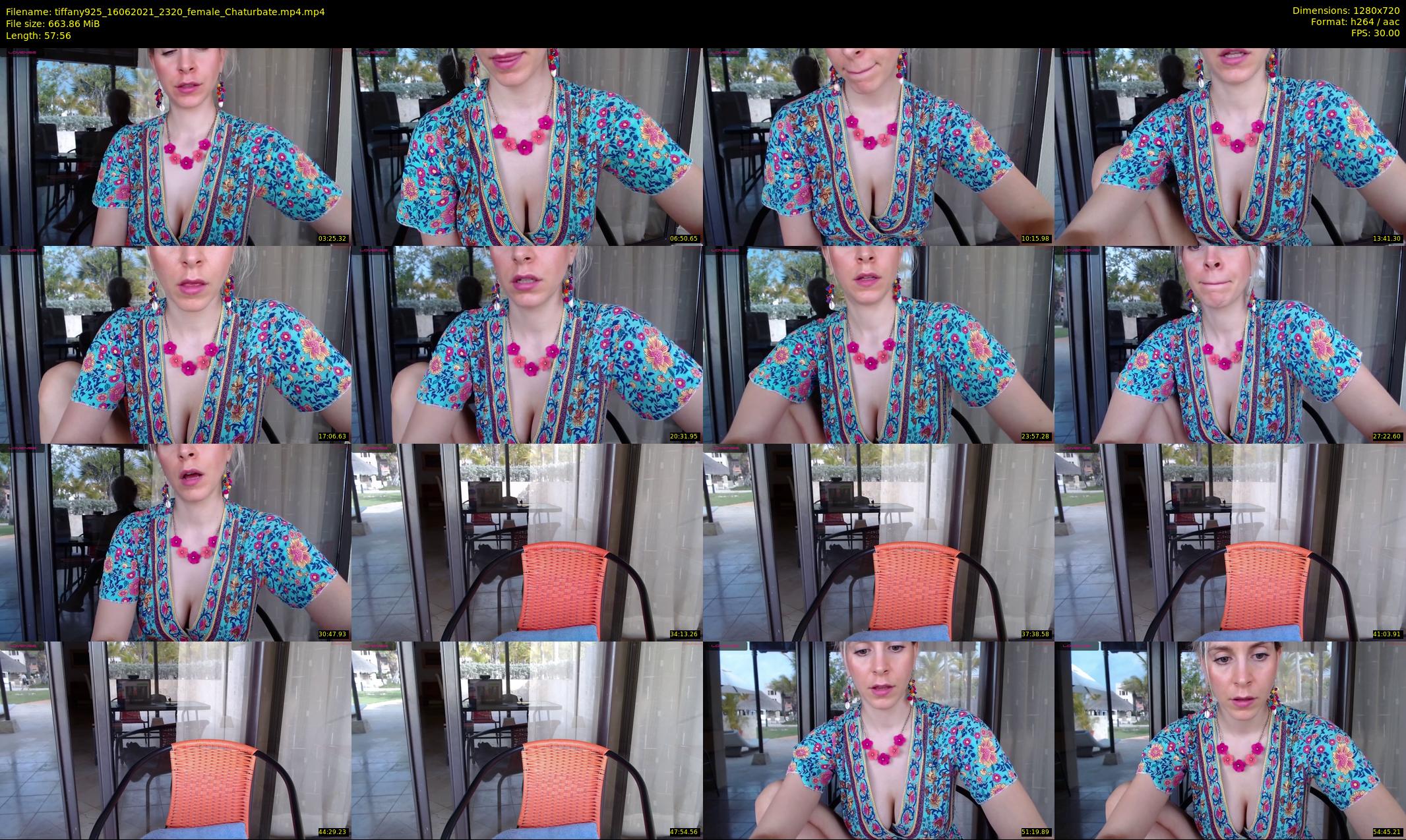 tiffany925 — 58 minute Chaturbate female cam show recording, 720p, Jun 16, 2021