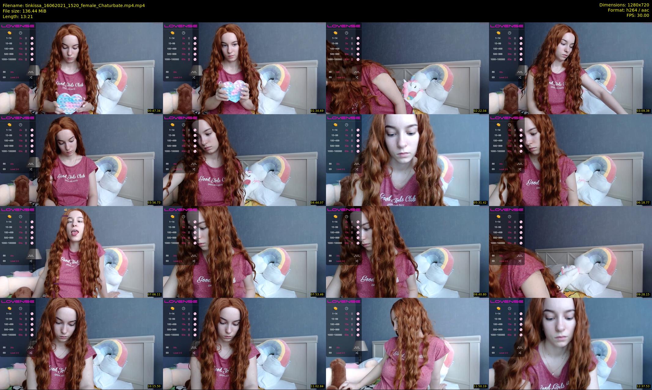 tinkissa — 14 minute Chaturbate couple cam show recording, 720p, Jun 16, 2021