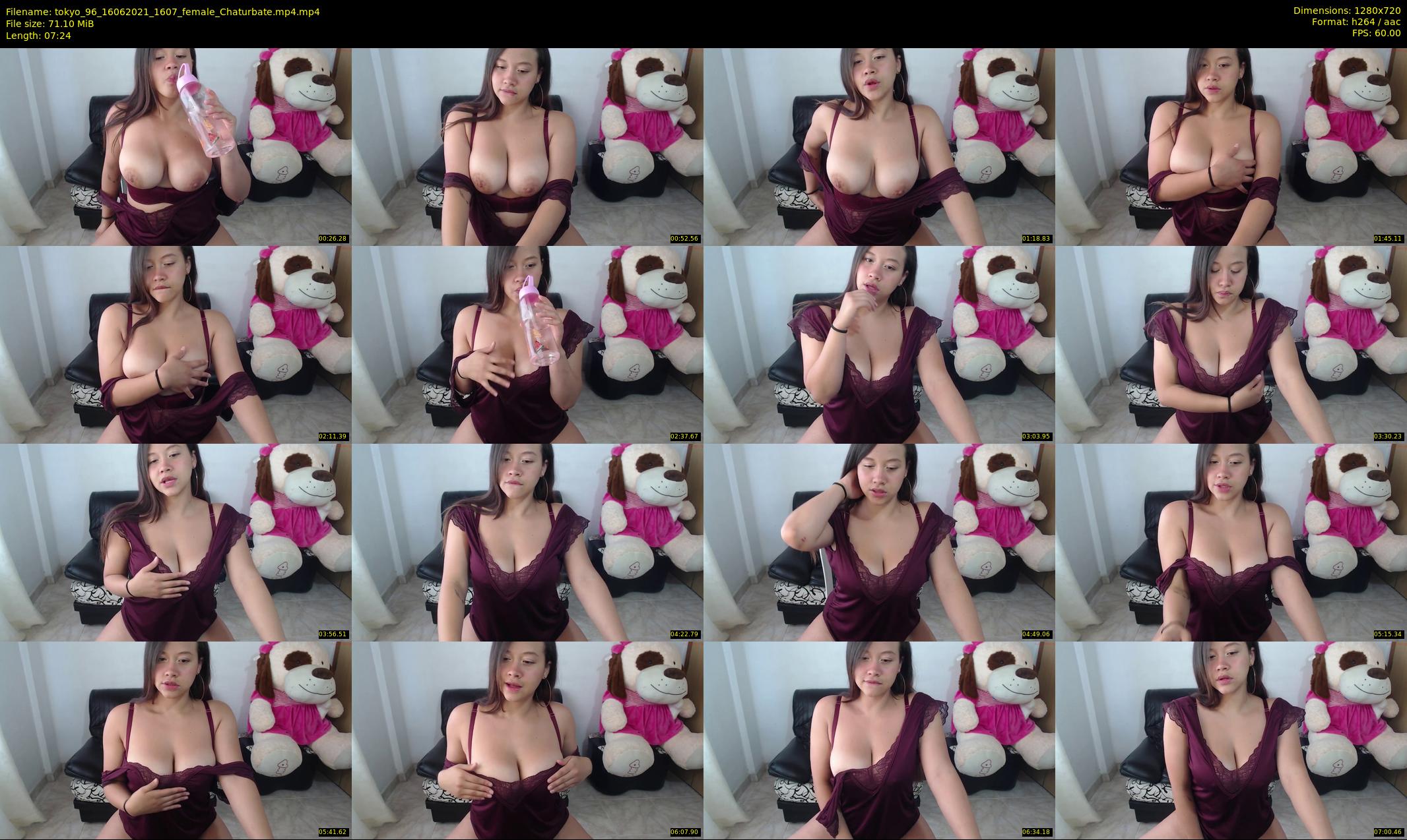 tokyo_96 — 8 minute Chaturbate female cam show recording, 720p, Jun 16, 2021