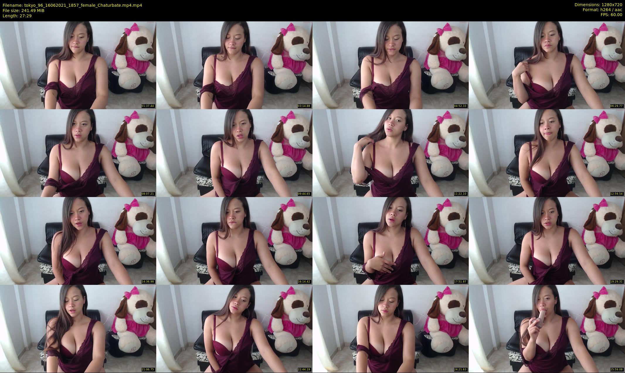 tokyo_96 — 28 minute Chaturbate female cam show recording, 720p, Jun 16, 2021
