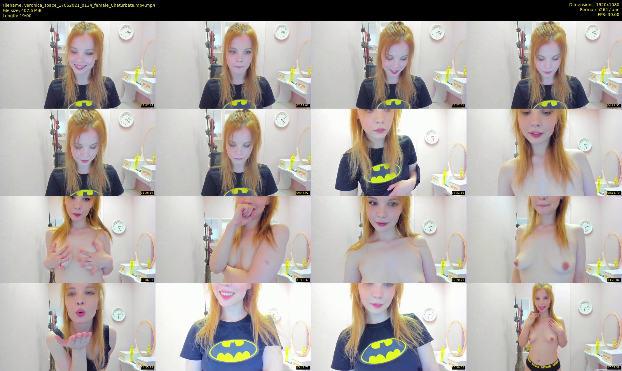 veronica_space — 19 minute Chaturbate female cam show recording, 1080p, Jun 17, 2021