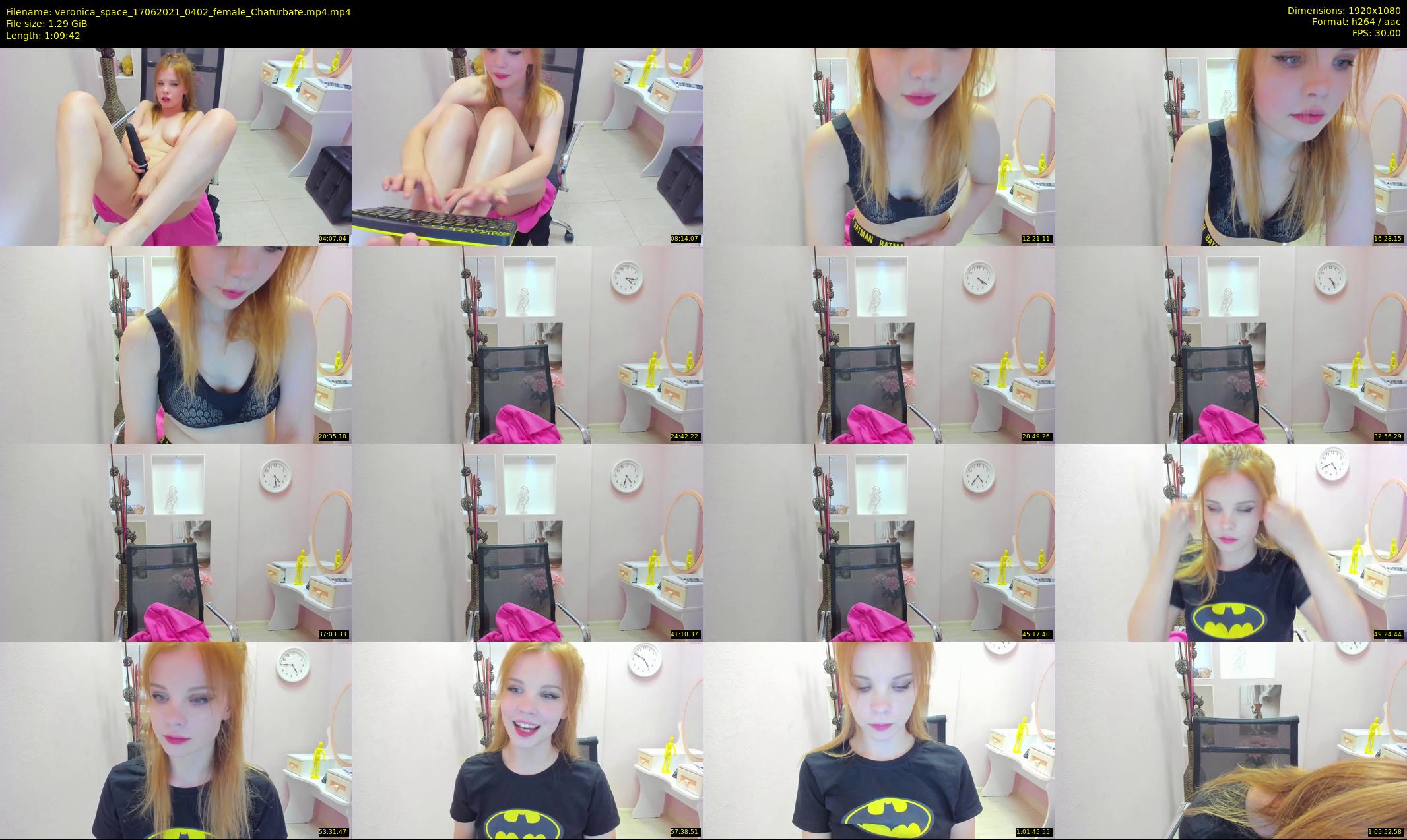 veronica_space — 70 minute Chaturbate female cam show recording, 1080p, Jun 17, 2021