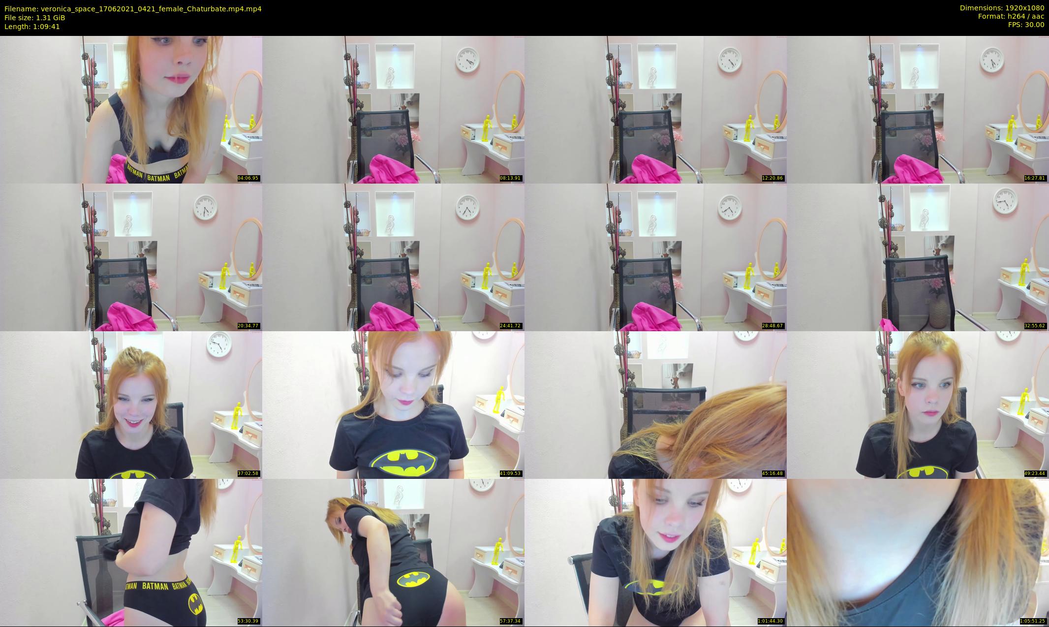 veronica_space — 70 minute Chaturbate female cam show recording, 1080p, Jun 17, 2021