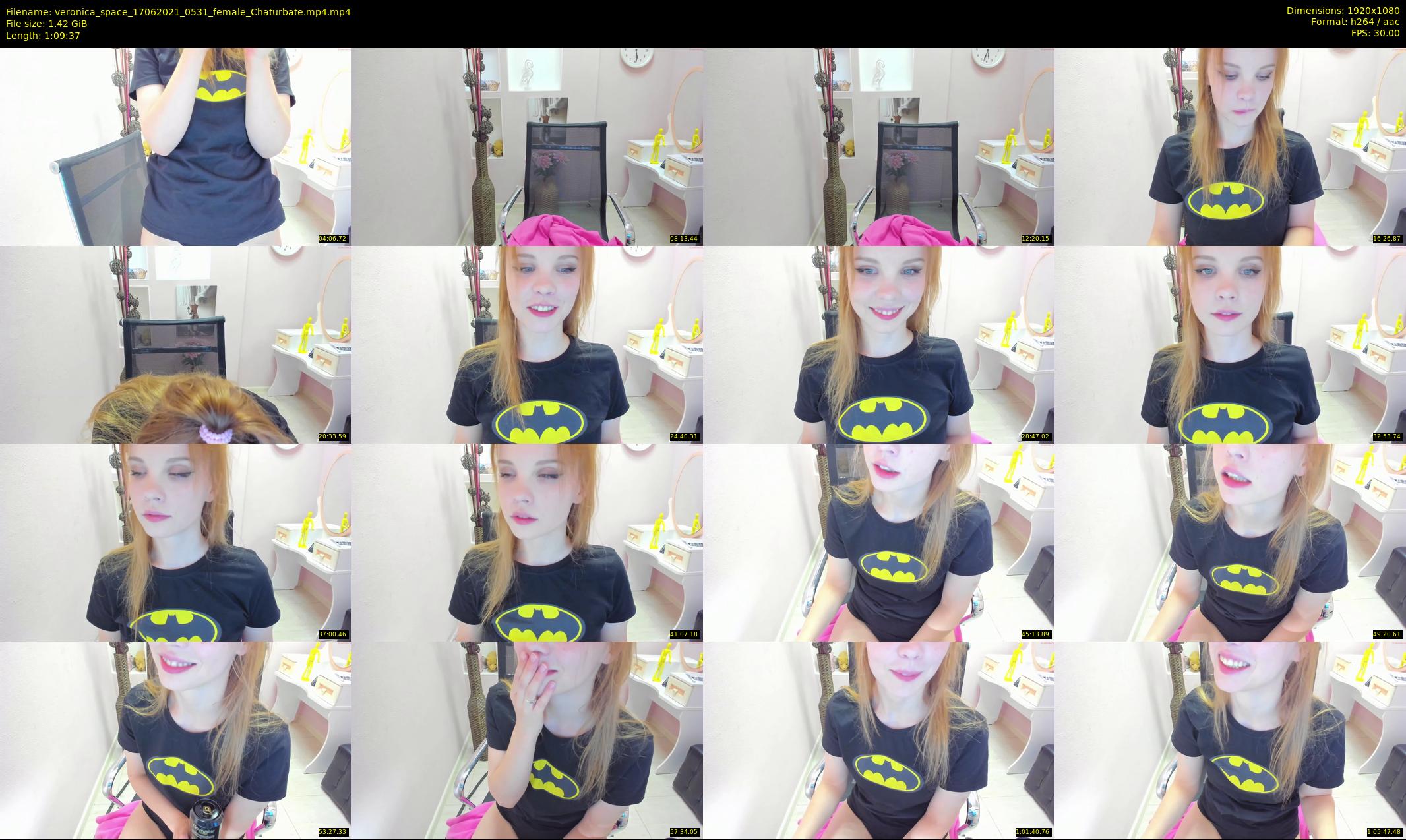veronica_space — 70 minute Chaturbate female cam show recording, 1080p, Jun 17, 2021