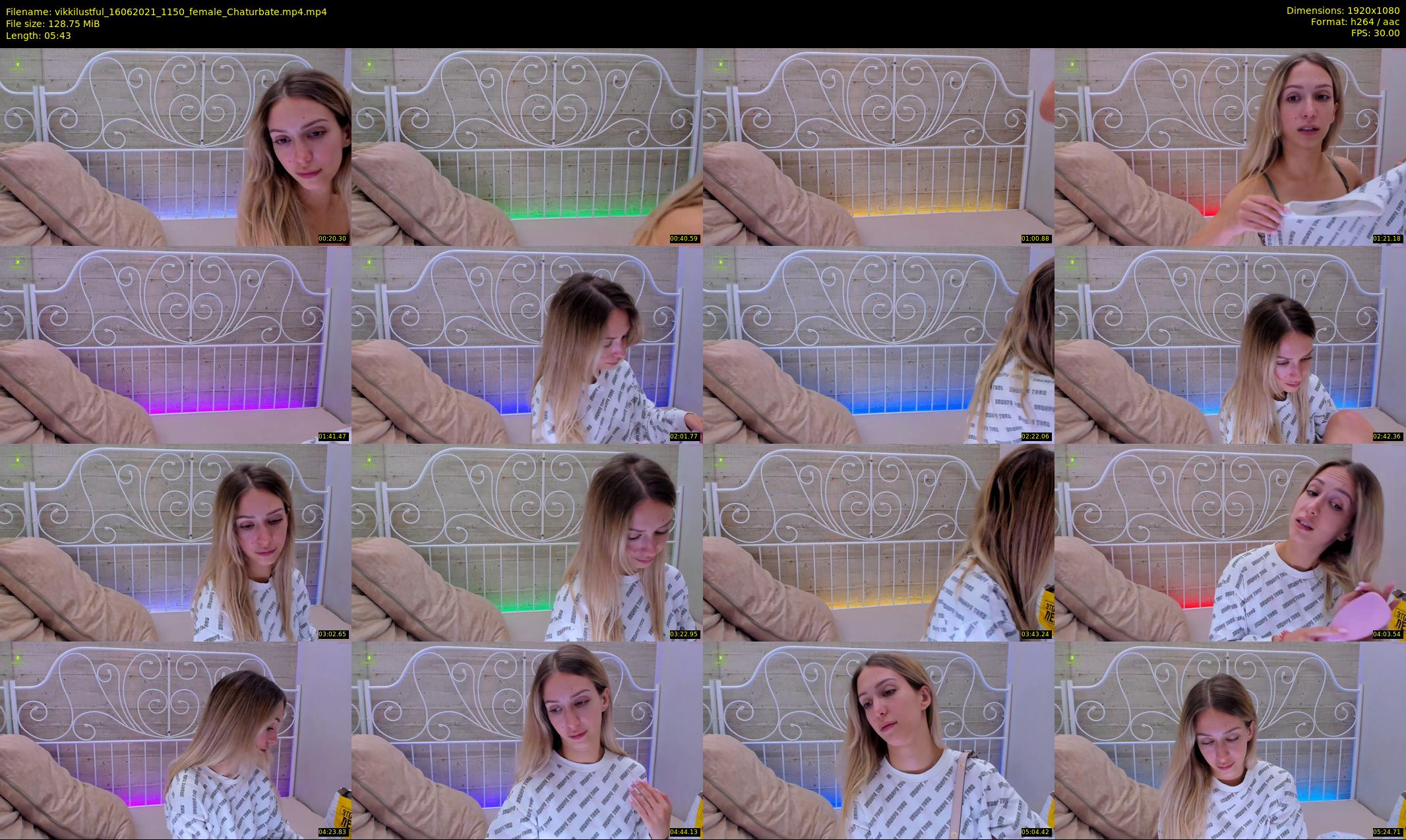 vikkilustful — 6 minute Chaturbate female cam show recording, 1080p, Jun 16, 2021