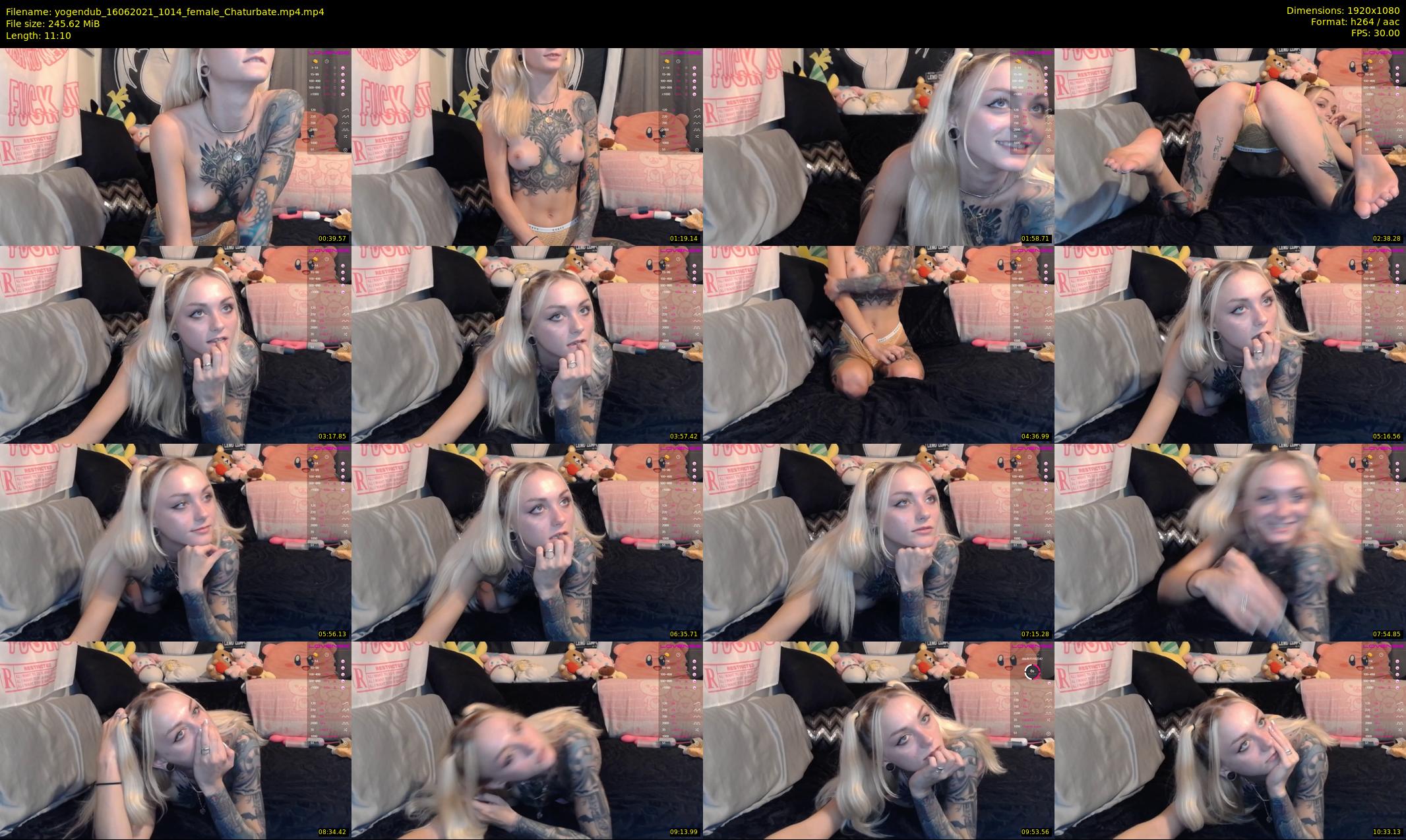 yogendub — 12 minute Chaturbate female cam show recording, 1080p, Jun 16, 2021