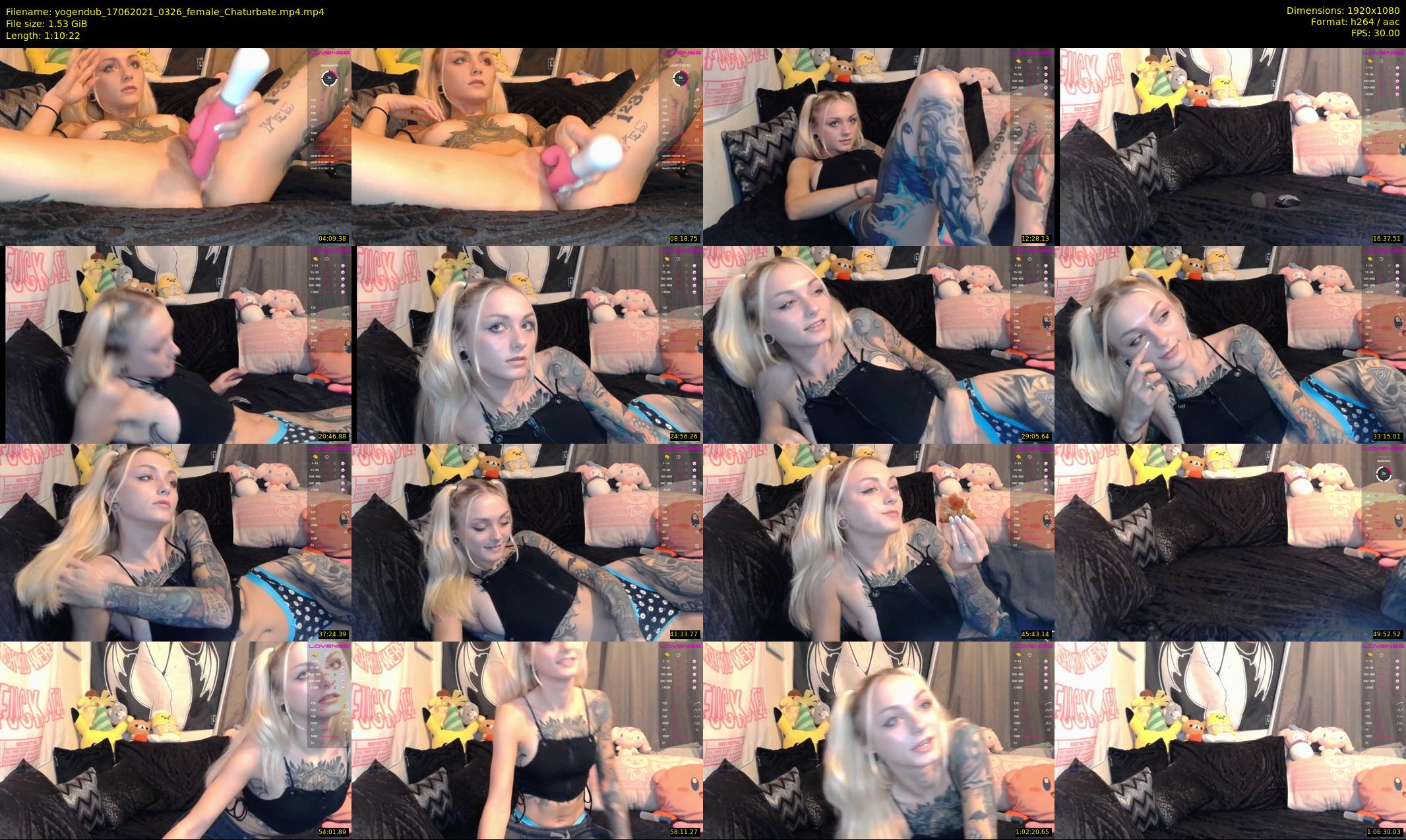 yogendub — 71 minute Chaturbate female cam show recording, 1080p, Jun 17, 2021