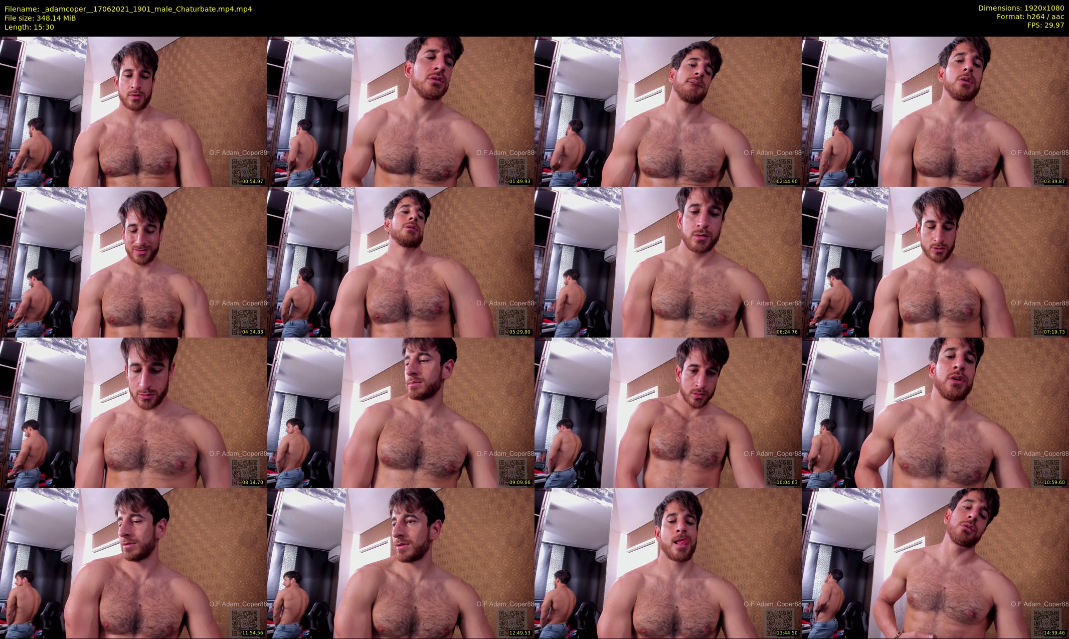_adamcoper_ — 16 minute Chaturbate male cam show recording, 1080p, Jun 17, 2021