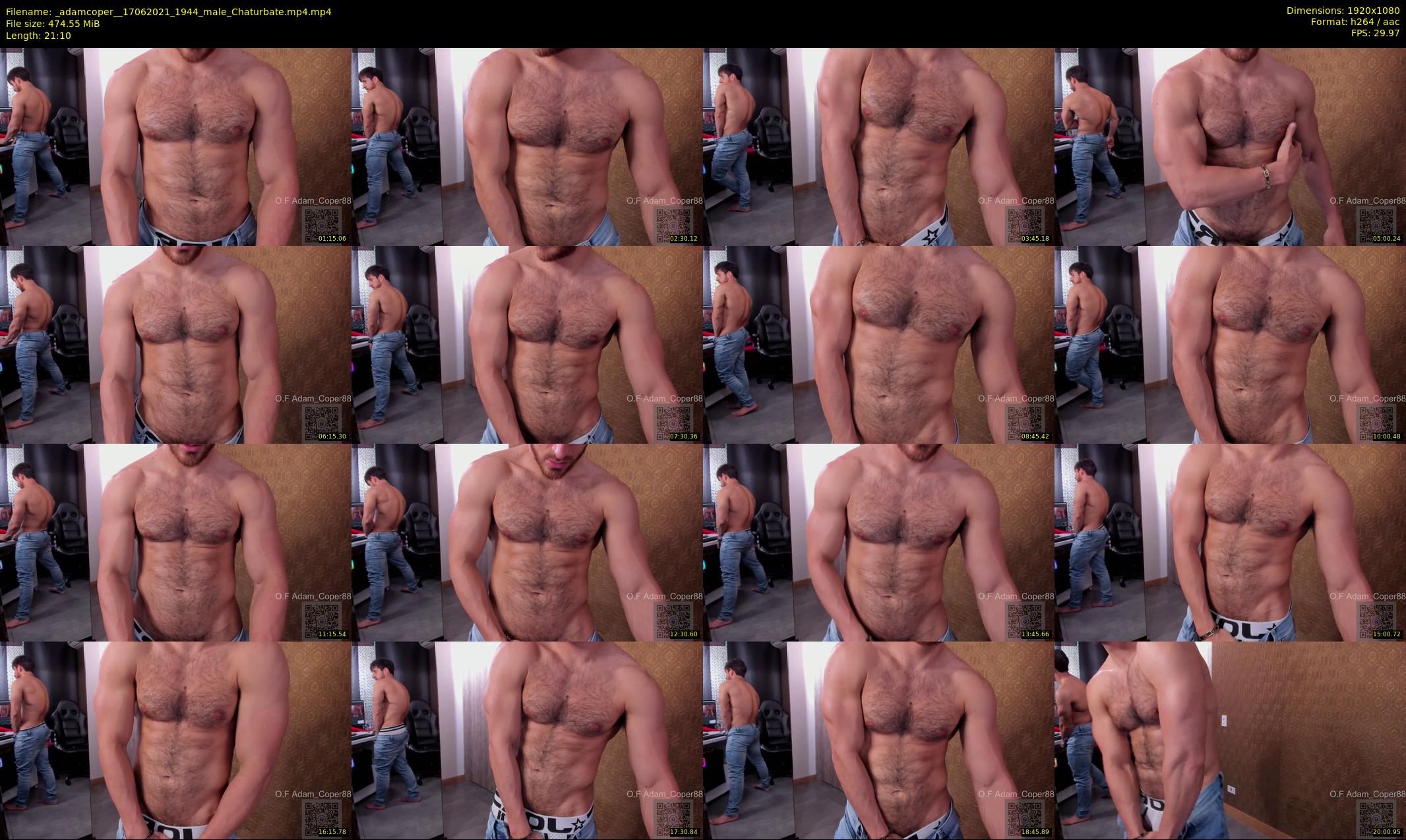 _adamcoper_ — 22 minute Chaturbate male cam show recording, 1080p, Jun 17, 2021