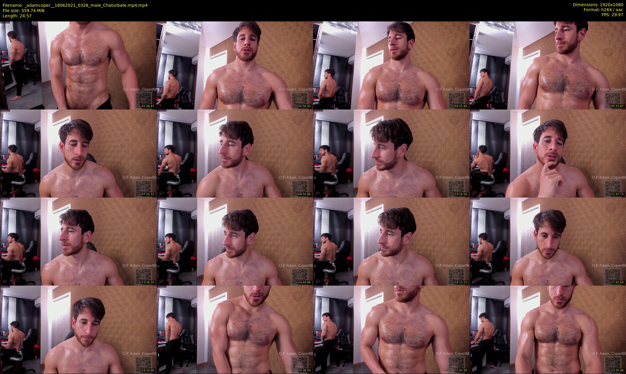 _adamcoper_ — 25 minute Chaturbate male cam show recording, 1080p, Jun 18, 2021