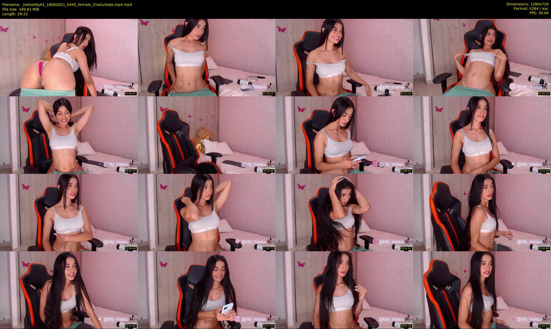 _hellokitty01 — 30 minute Chaturbate female cam show recording, 720p, Jun 18, 2021