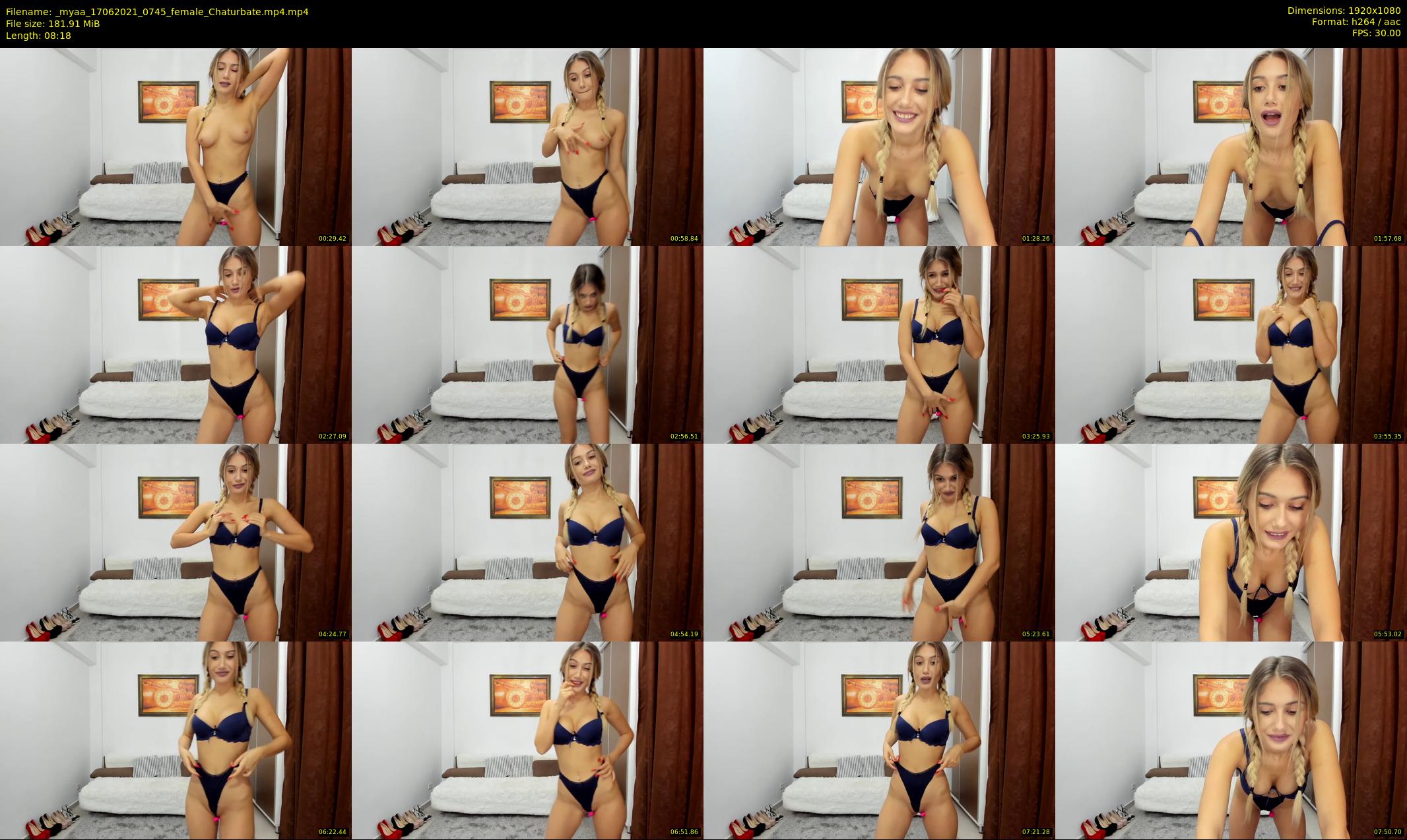 _myaa — 9 minute Chaturbate female cam show recording, 1080p, Jun 17, 2021