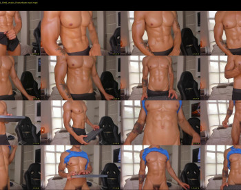 aaronmagnum — 70 minute Chaturbate male cam show recording, 1080p, Jun 17, 2021