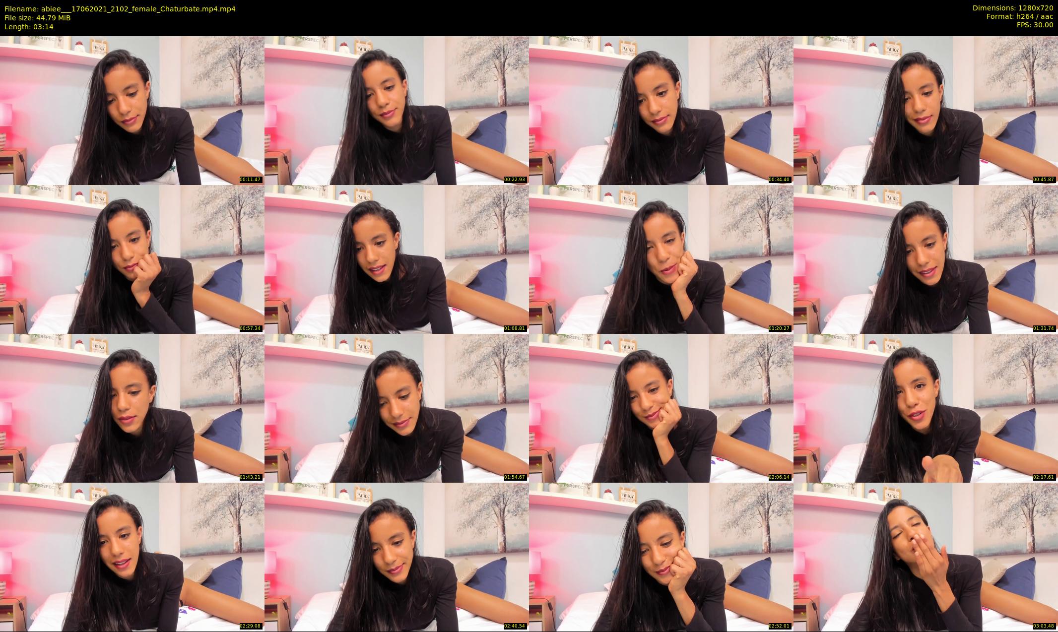 abiee__ — 4 minute Chaturbate female cam show recording, 720p, Jun 17, 2021