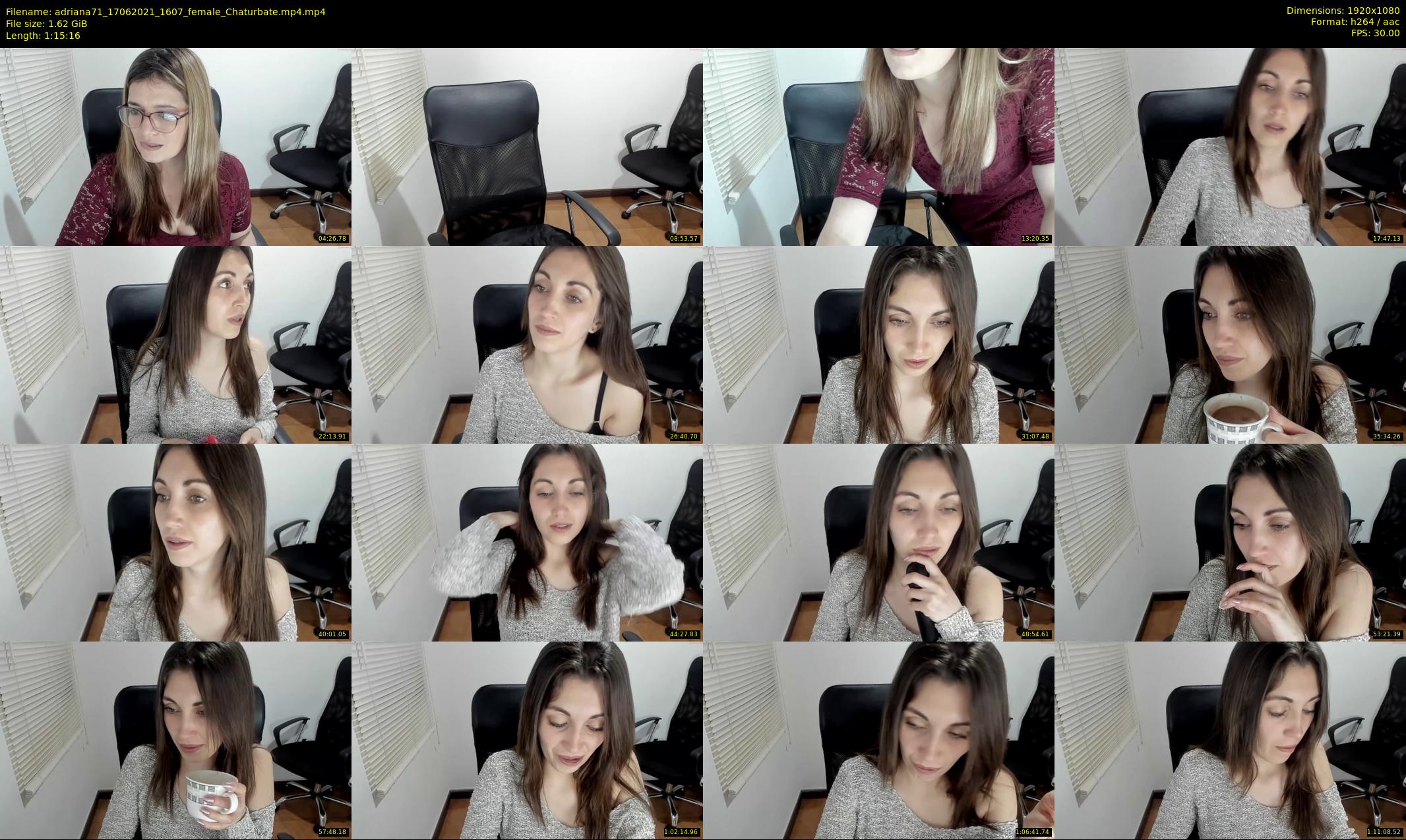 adriana71 — 76 minute Chaturbate couple cam show recording, 1080p, Jun 17, 2021