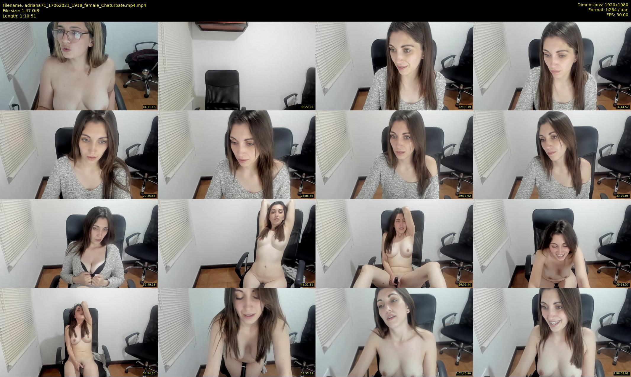 adriana71 — 71 minute Chaturbate couple cam show recording, 1080p, Jun 17, 2021
