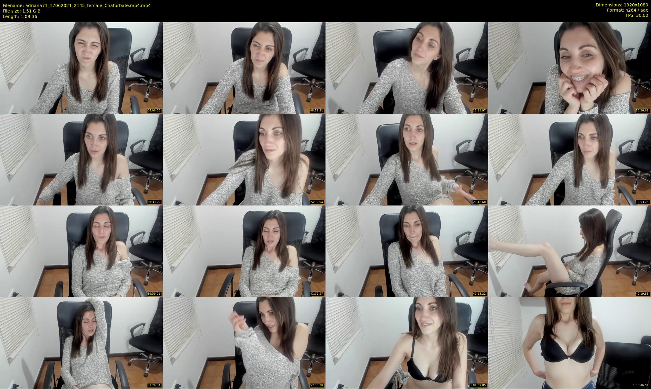 adriana71 — 70 minute Chaturbate couple cam show recording, 1080p, Jun 17, 2021