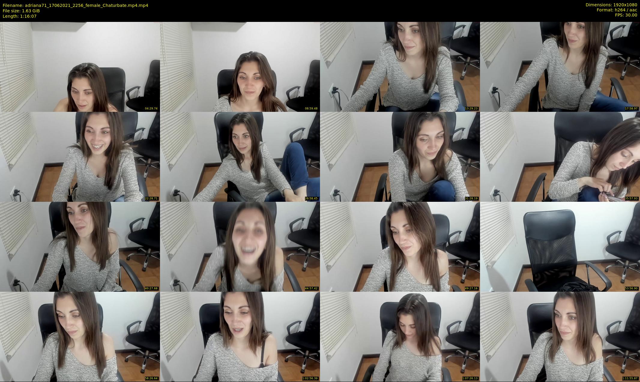 adriana71 — 77 minute Chaturbate couple cam show recording, 1080p, Jun 17, 2021