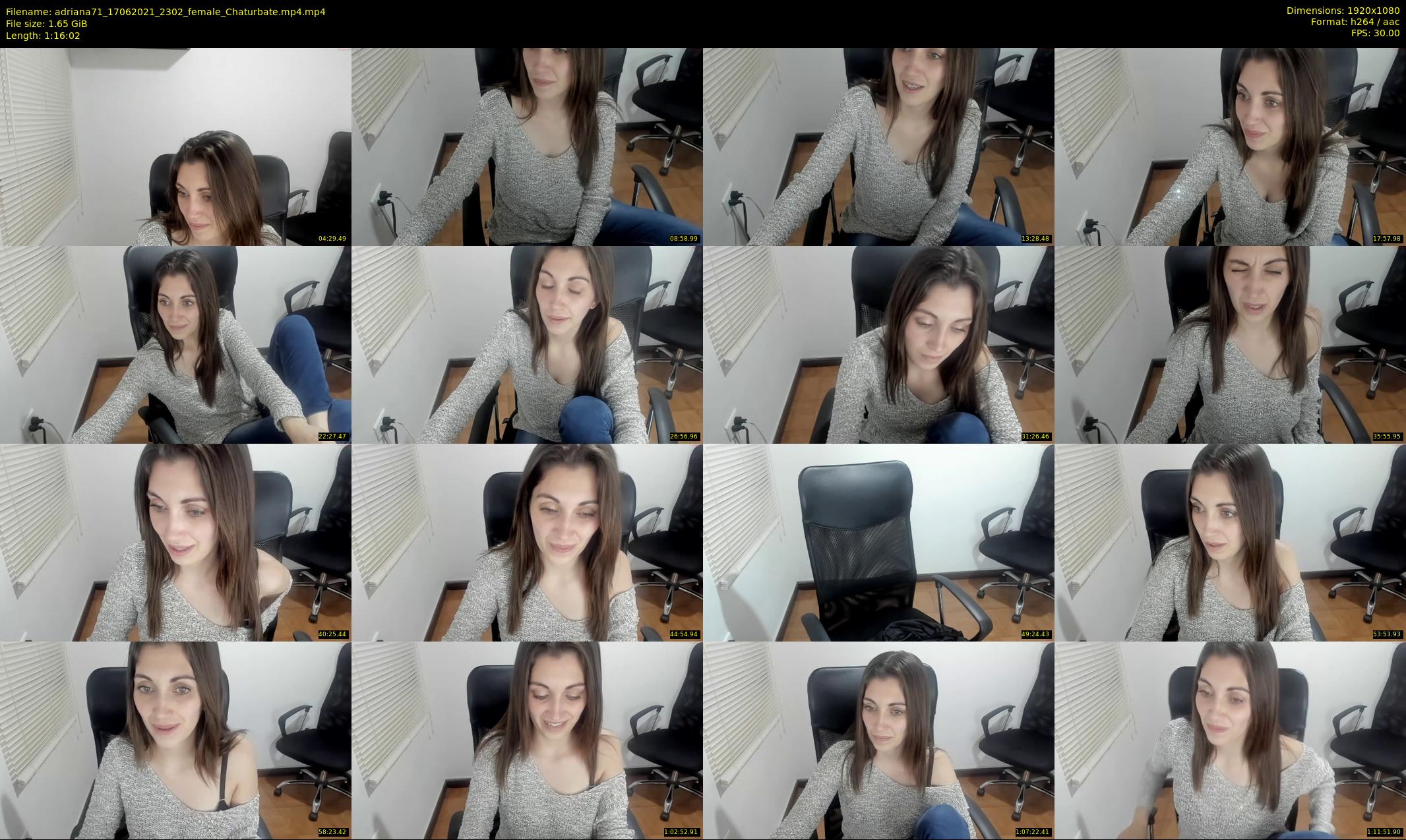 adriana71 — 77 minute Chaturbate couple cam show recording, 1080p, Jun 17, 2021