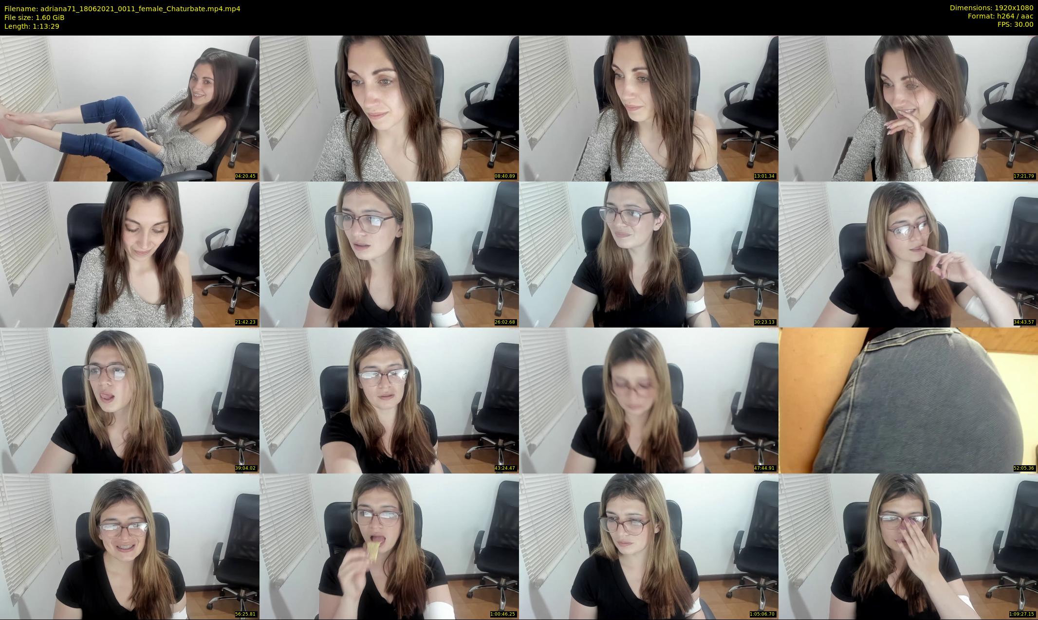 adriana71 — 74 minute Chaturbate couple cam show recording, 1080p, Jun 18, 2021