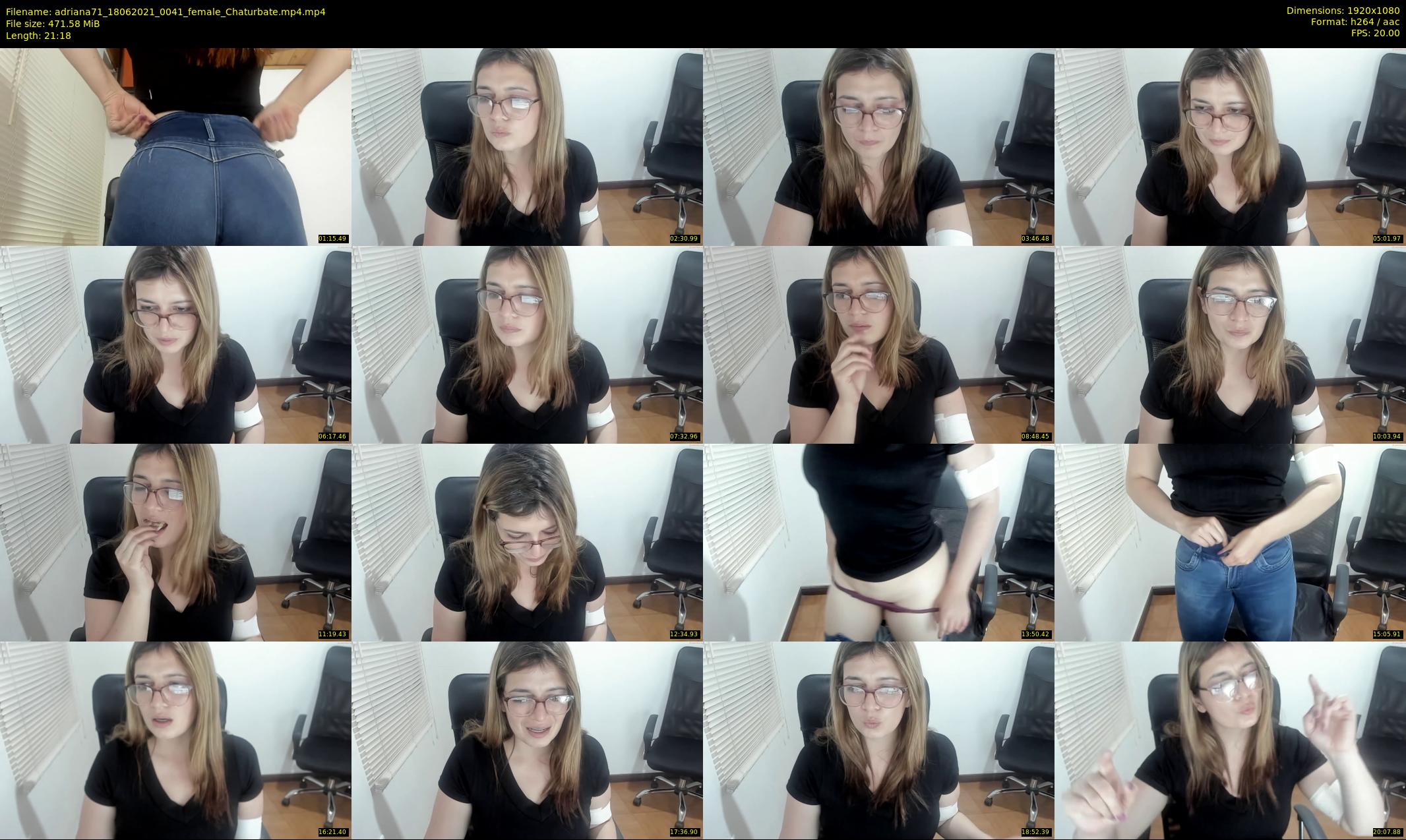 adriana71 — 22 minute Chaturbate couple cam show recording, 1080p, Jun 18, 2021