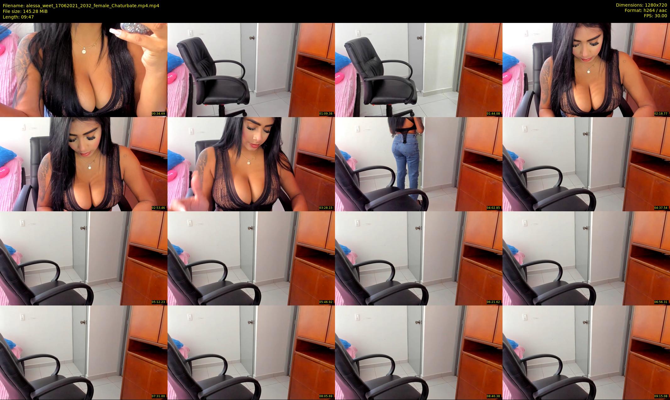alessa_weet — 10 minute Chaturbate female cam show recording, 720p, Jun 17, 2021
