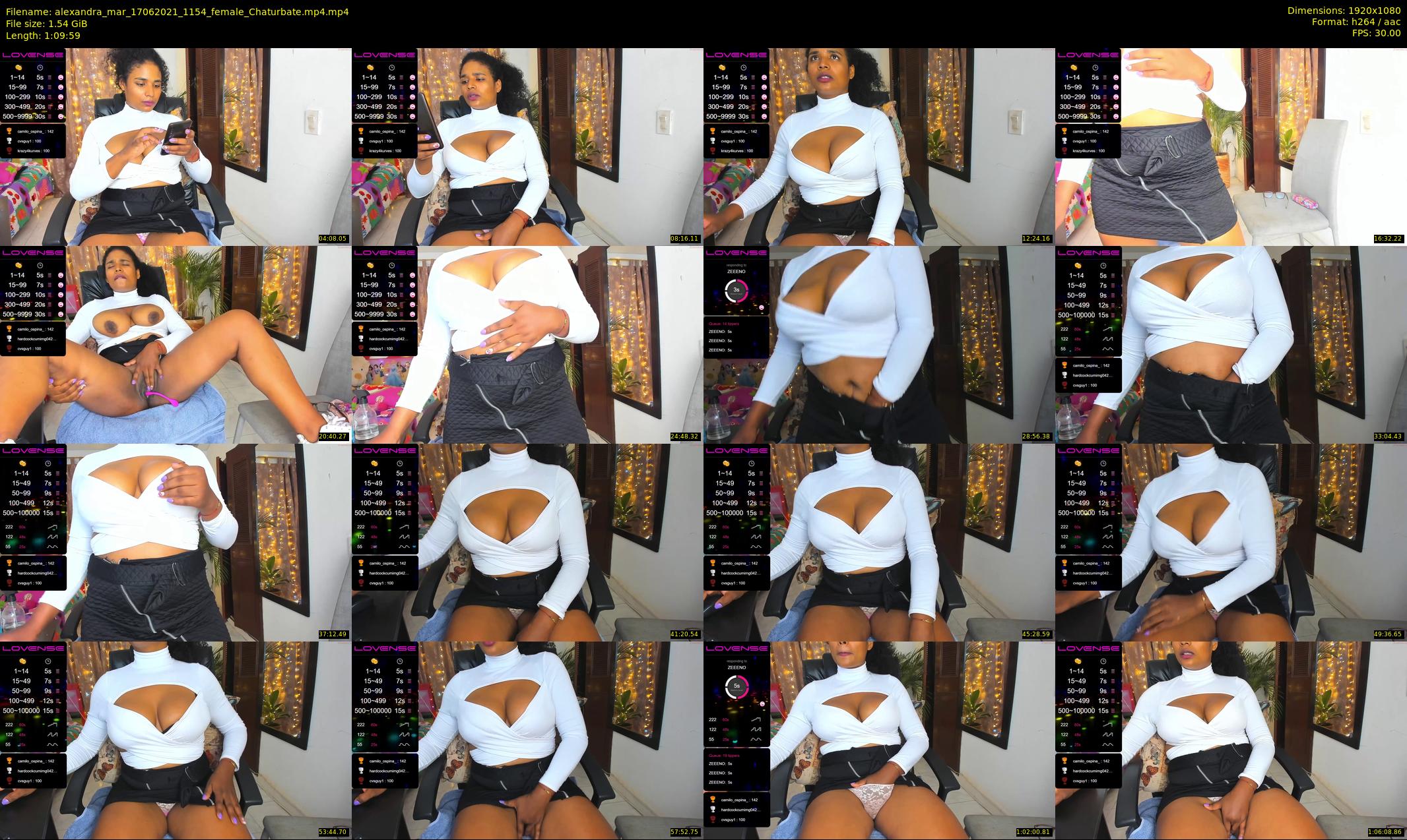 alexandra_mar — 70 minute Chaturbate female cam show recording, 1080p, Jun 17, 2021
