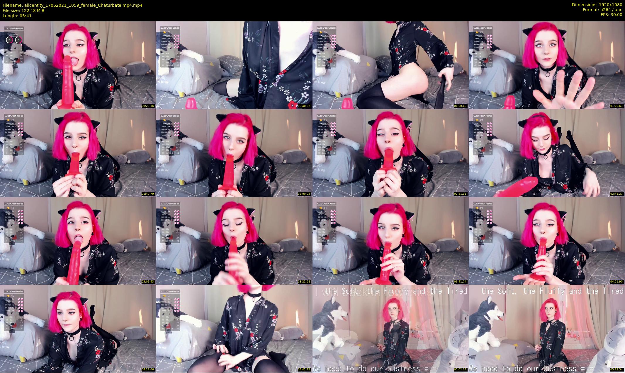 alicentity — 6 minute Chaturbate female cam show recording, 1080p, Jun 17, 2021