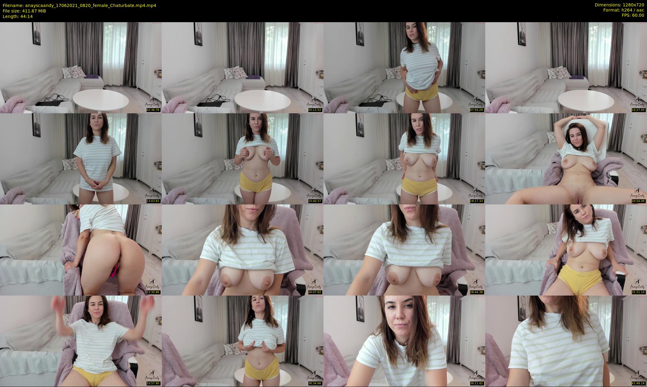 anayscaandy — 45 minute Chaturbate female cam show recording, 720p, Jun 17, 2021
