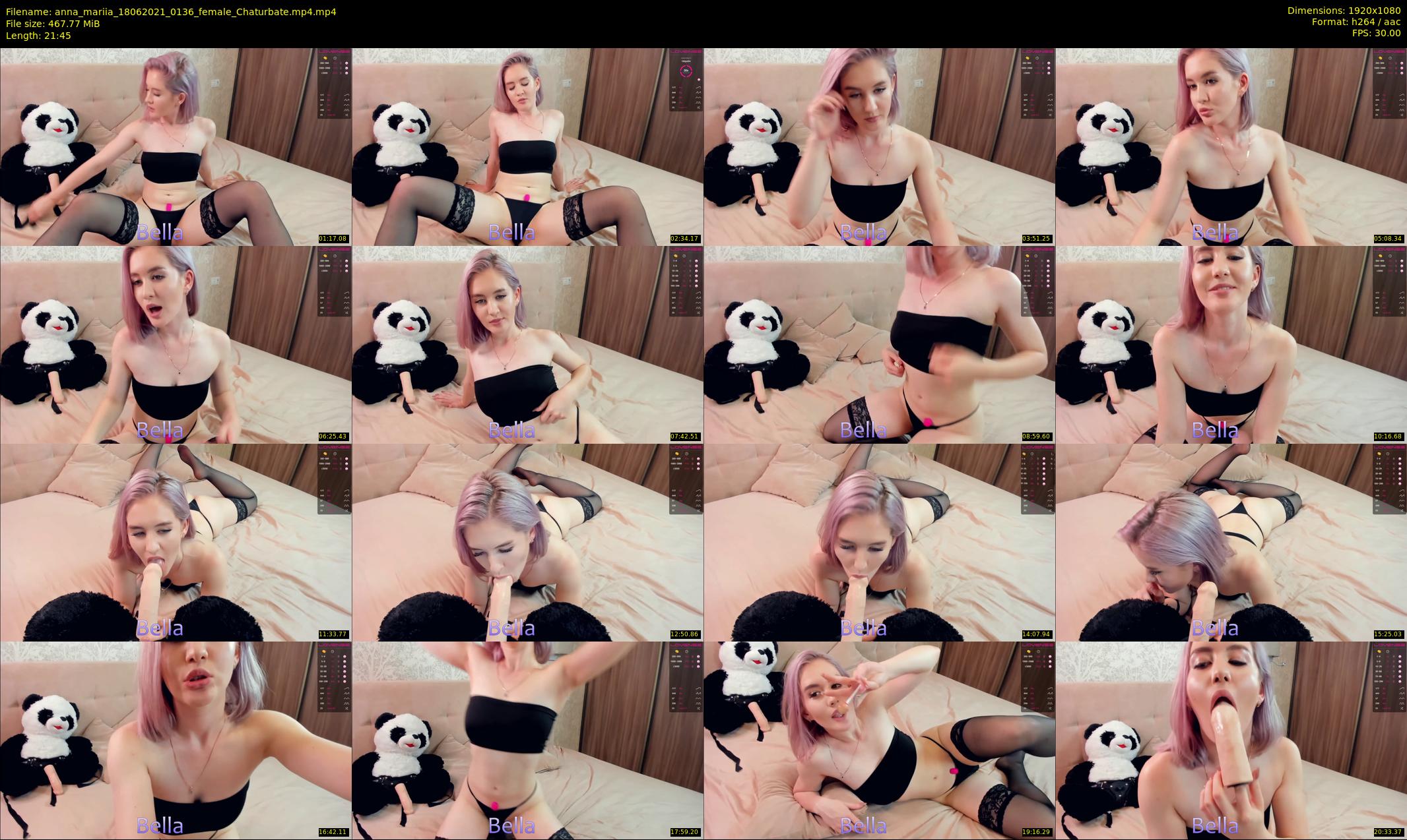 anna_mariia — 22 minute Chaturbate couple cam show recording, 1080p, Jun 18, 2021