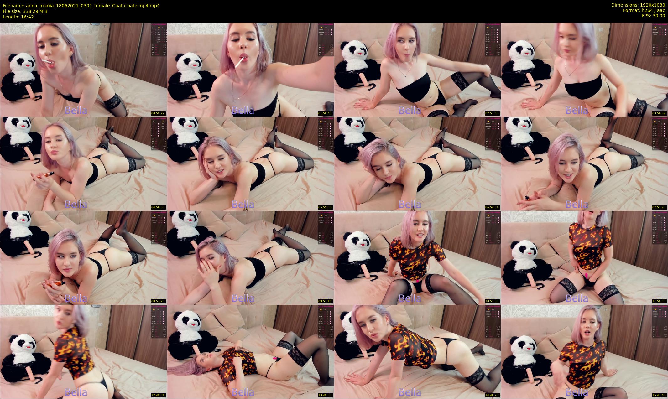 anna_mariia — 17 minute Chaturbate couple cam show recording, 1080p, Jun 18, 2021