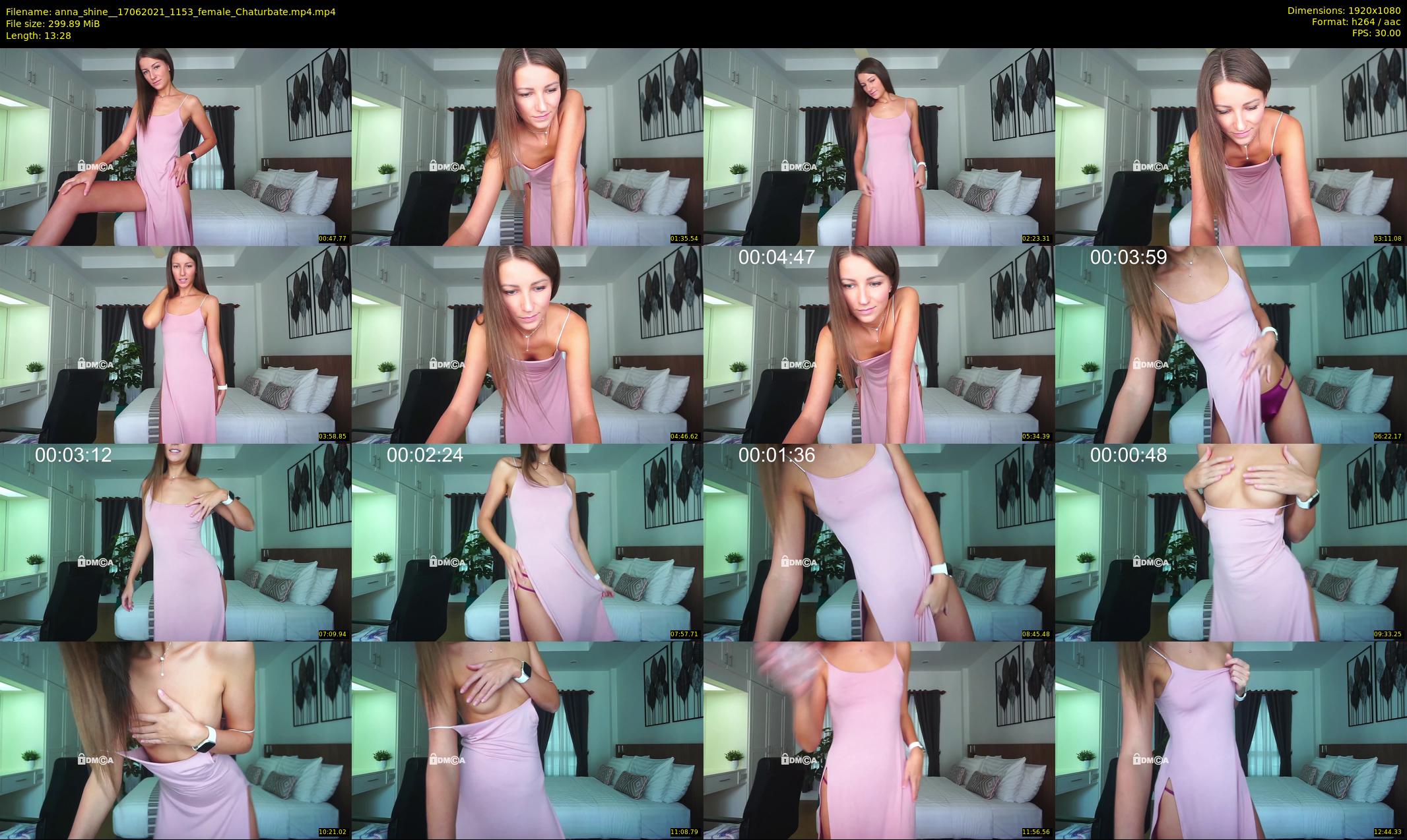 anna_shine_ — 14 minute Chaturbate female cam show recording, 1080p, Jun 17, 2021