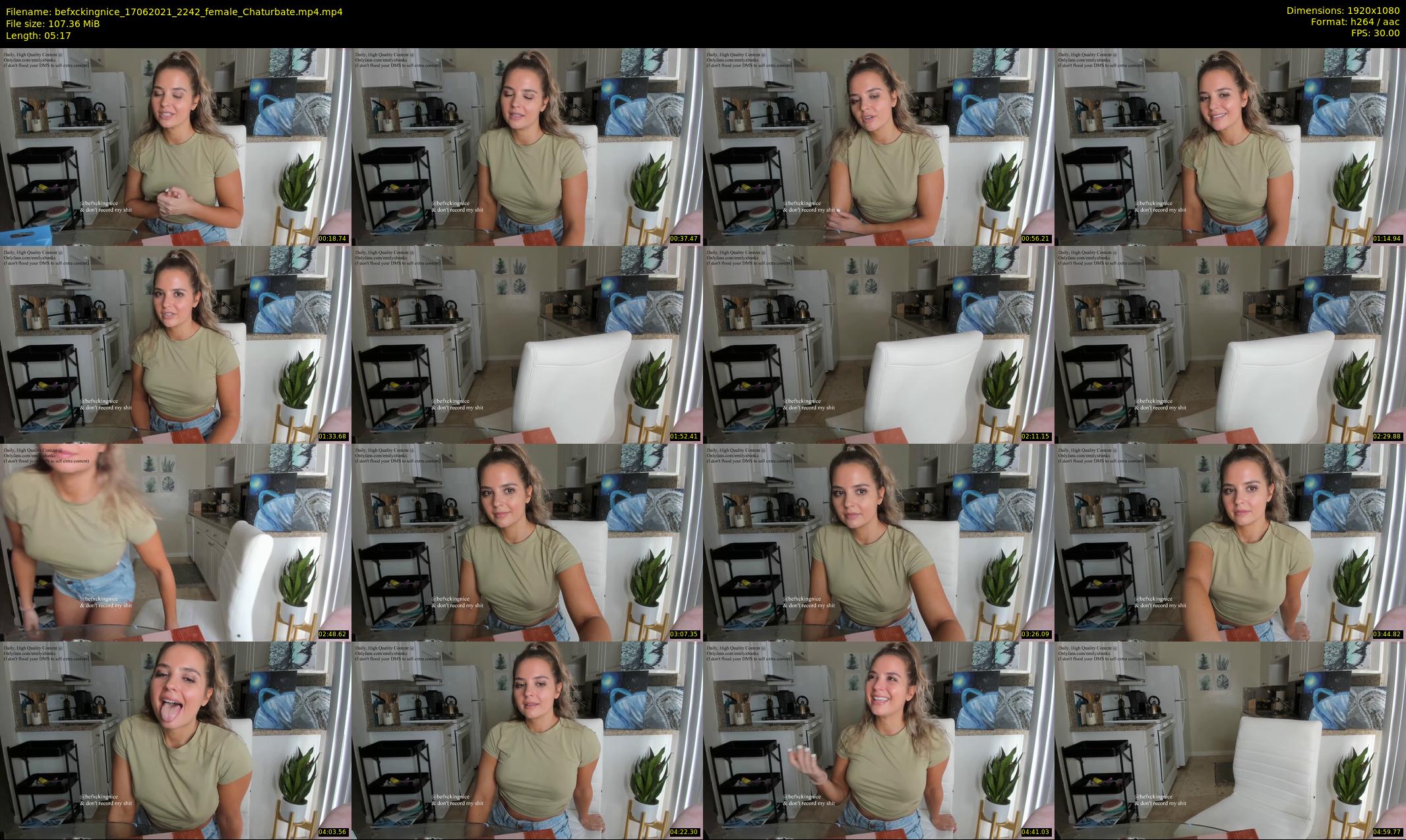 befxckingnice — 6 minute Chaturbate female cam show recording, 1080p, Jun 17, 2021