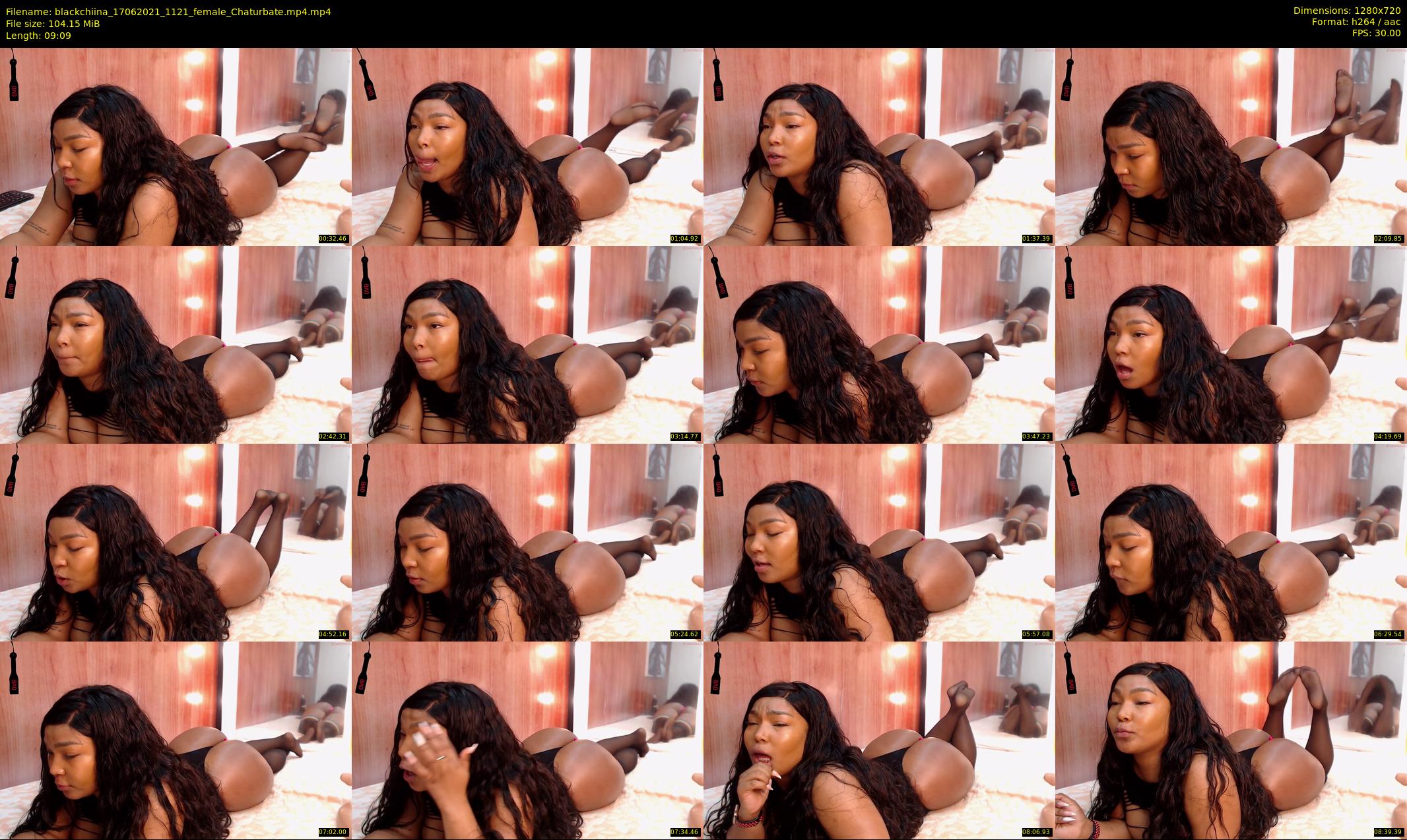 blackchiina — 10 minute Chaturbate female cam show recording, 720p, Jun 17, 2021