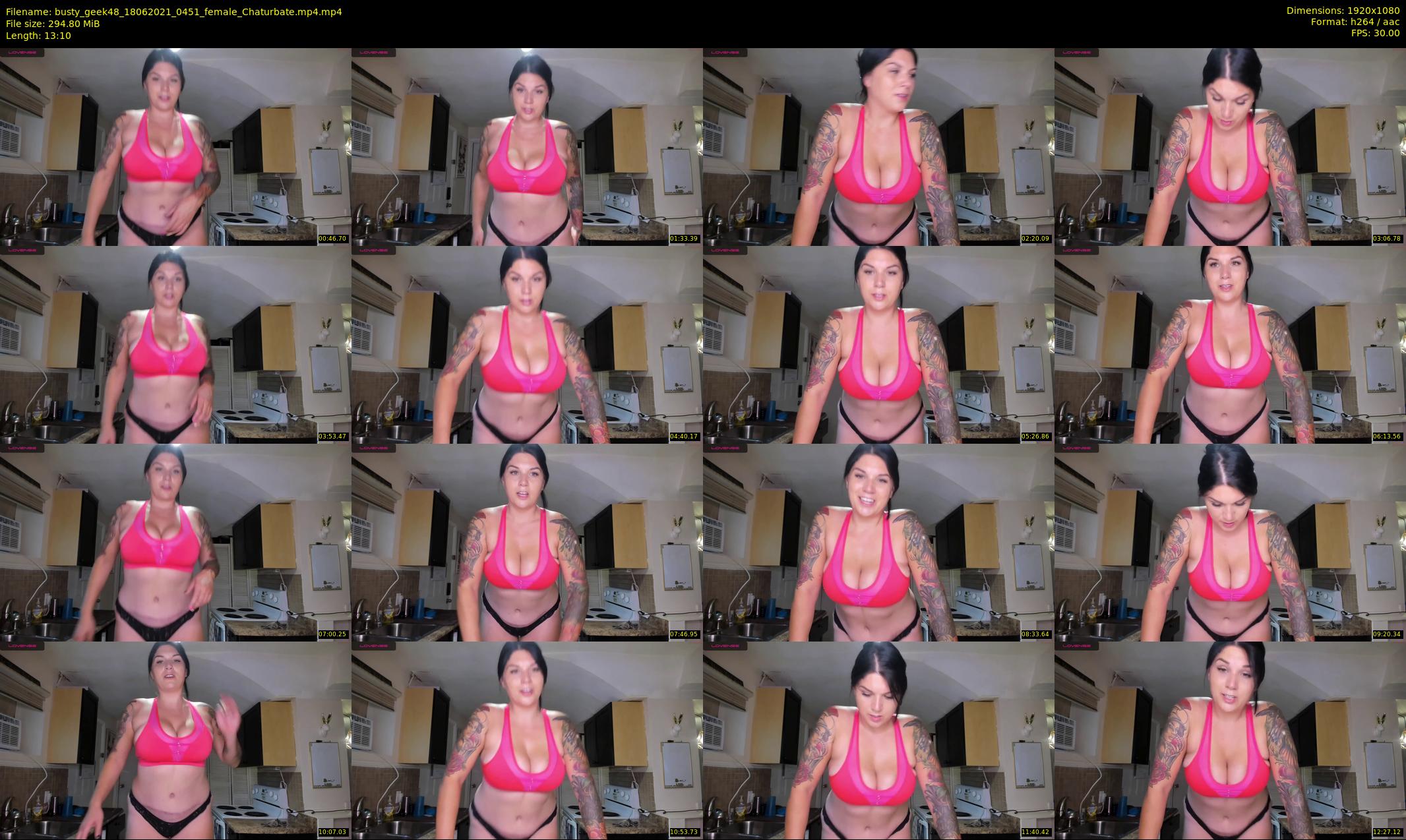 busty_geek48 — 14 minute Chaturbate female cam show recording, 1080p, Jun 18, 2021