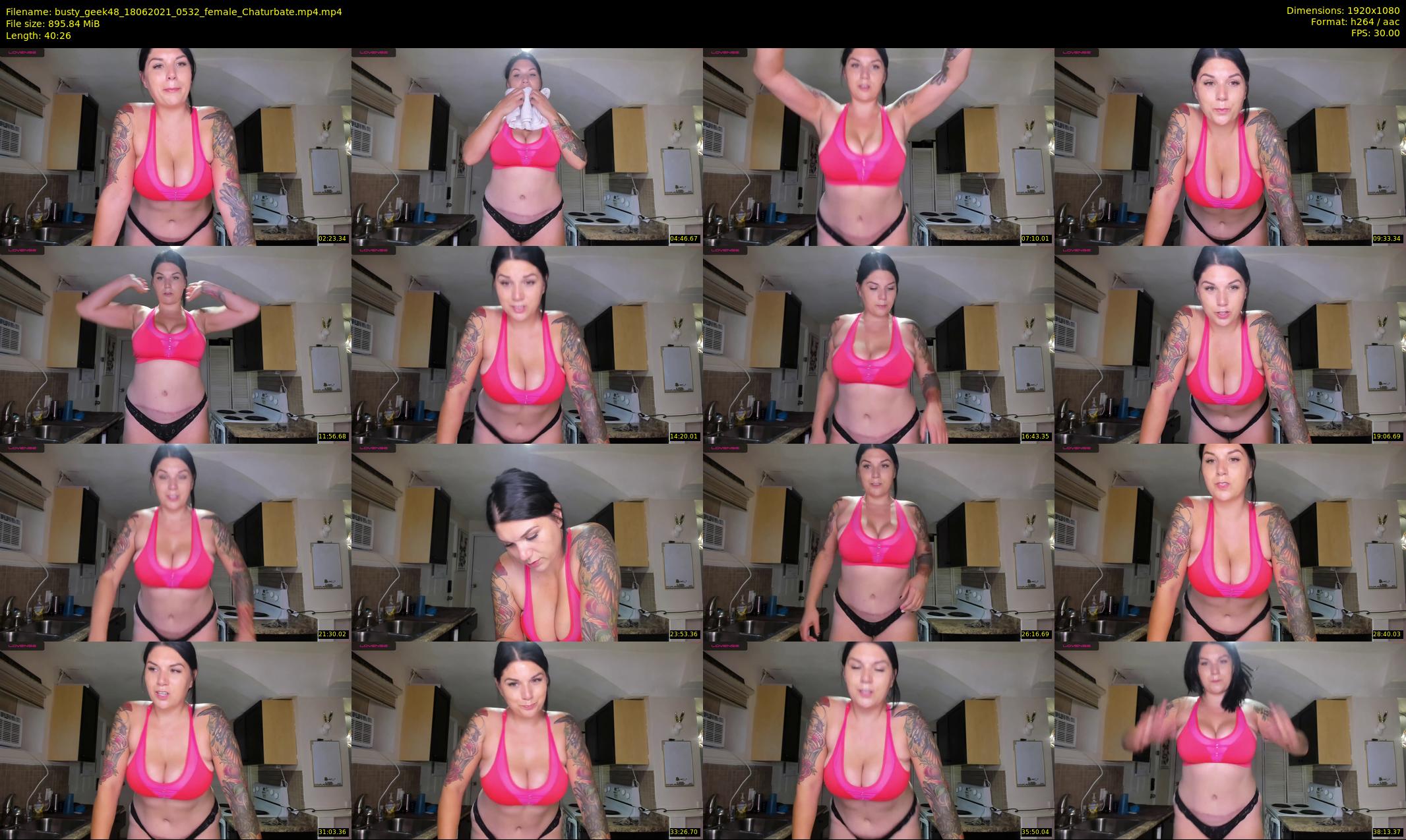 busty_geek48 — 41 minute Chaturbate female cam show recording, 1080p, Jun 18, 2021