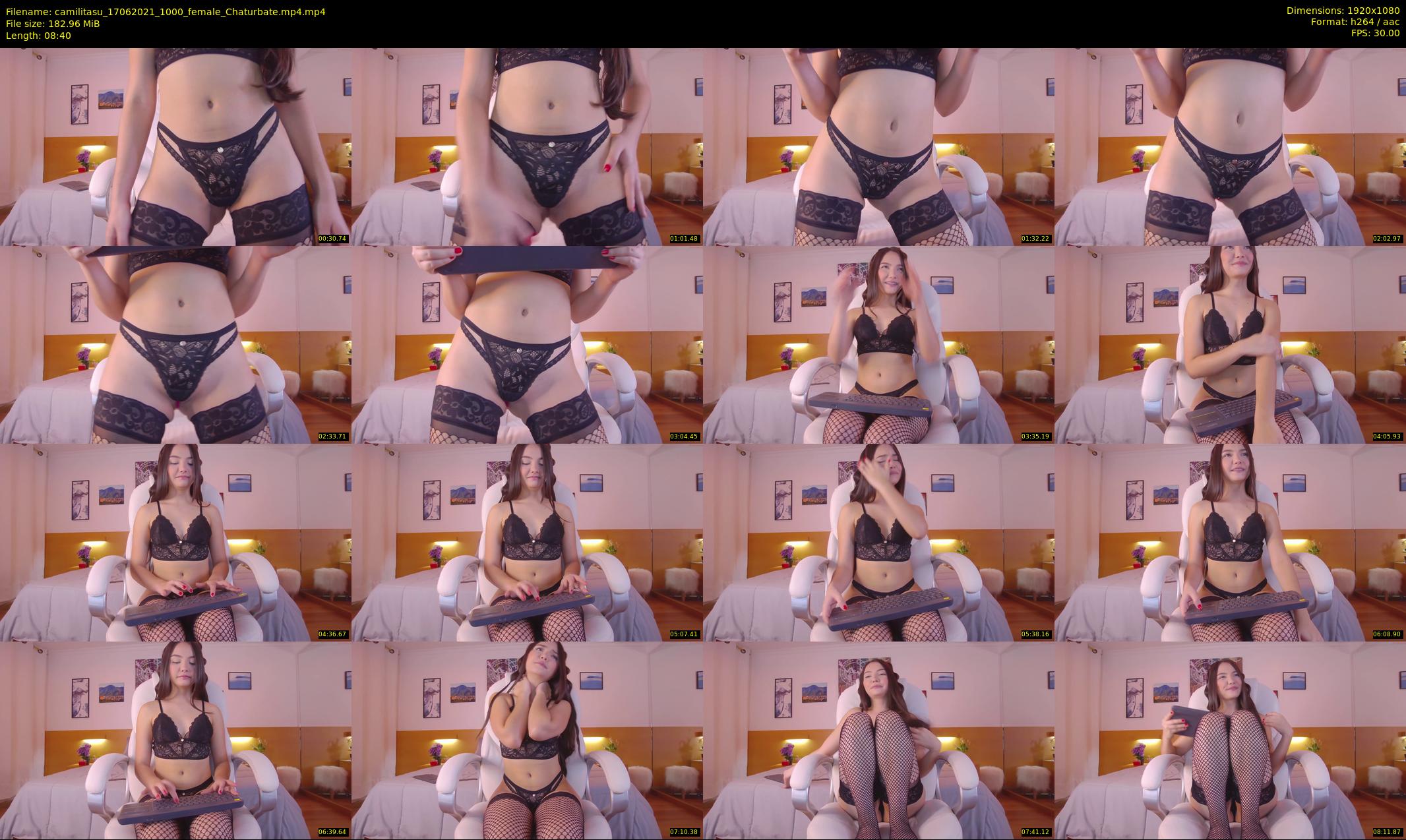 camilitasu — 9 minute Chaturbate female cam show recording, 1080p, Jun 17, 2021