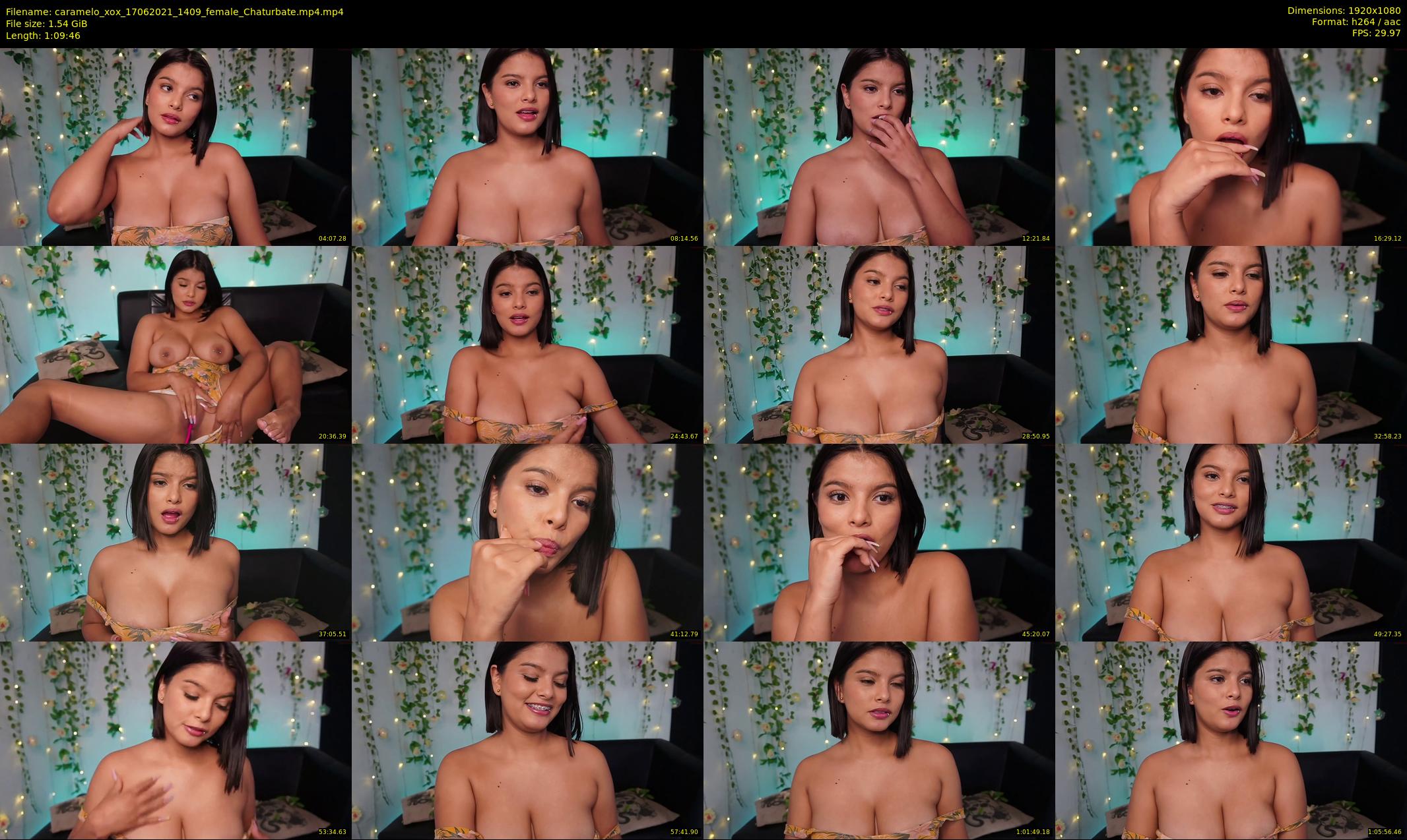 caramelo_xox — 70 minute Chaturbate female cam show recording, 1080p, Jun 17, 2021