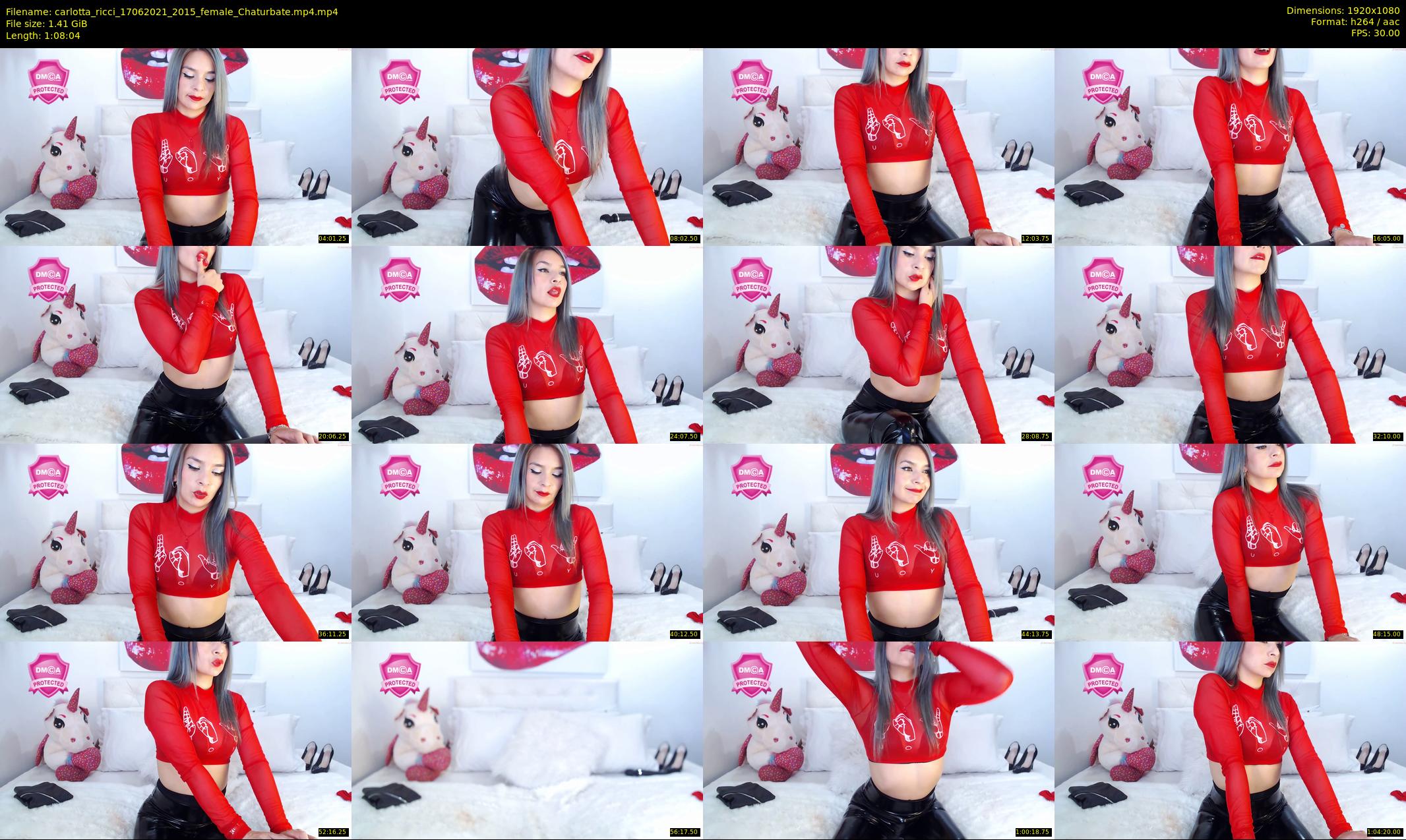 carlotta_ricci — 69 minute Chaturbate female cam show recording, 1080p, Jun 17, 2021