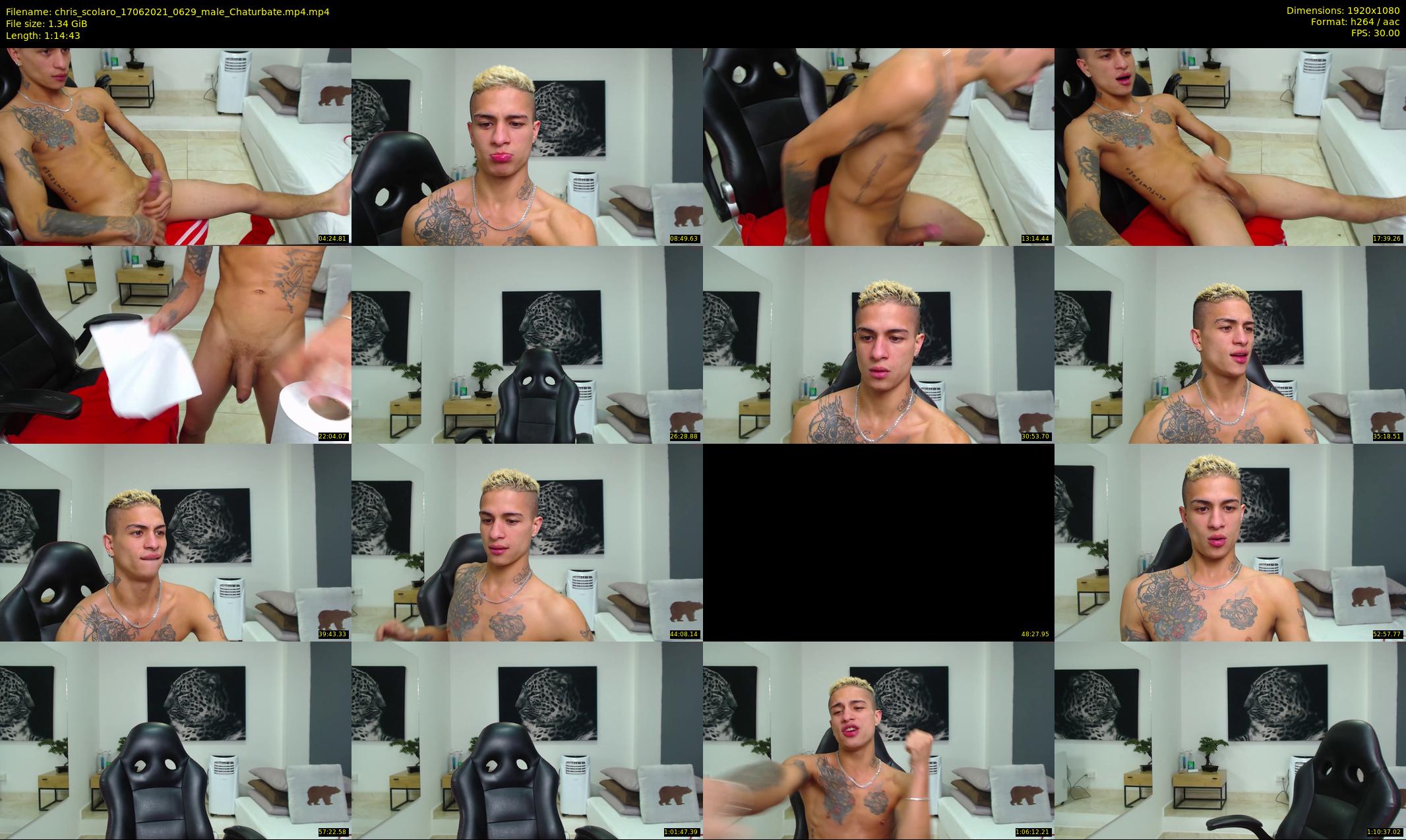 chris_scolaro — 75 minute Chaturbate male cam show recording, 1080p, Jun 17, 2021