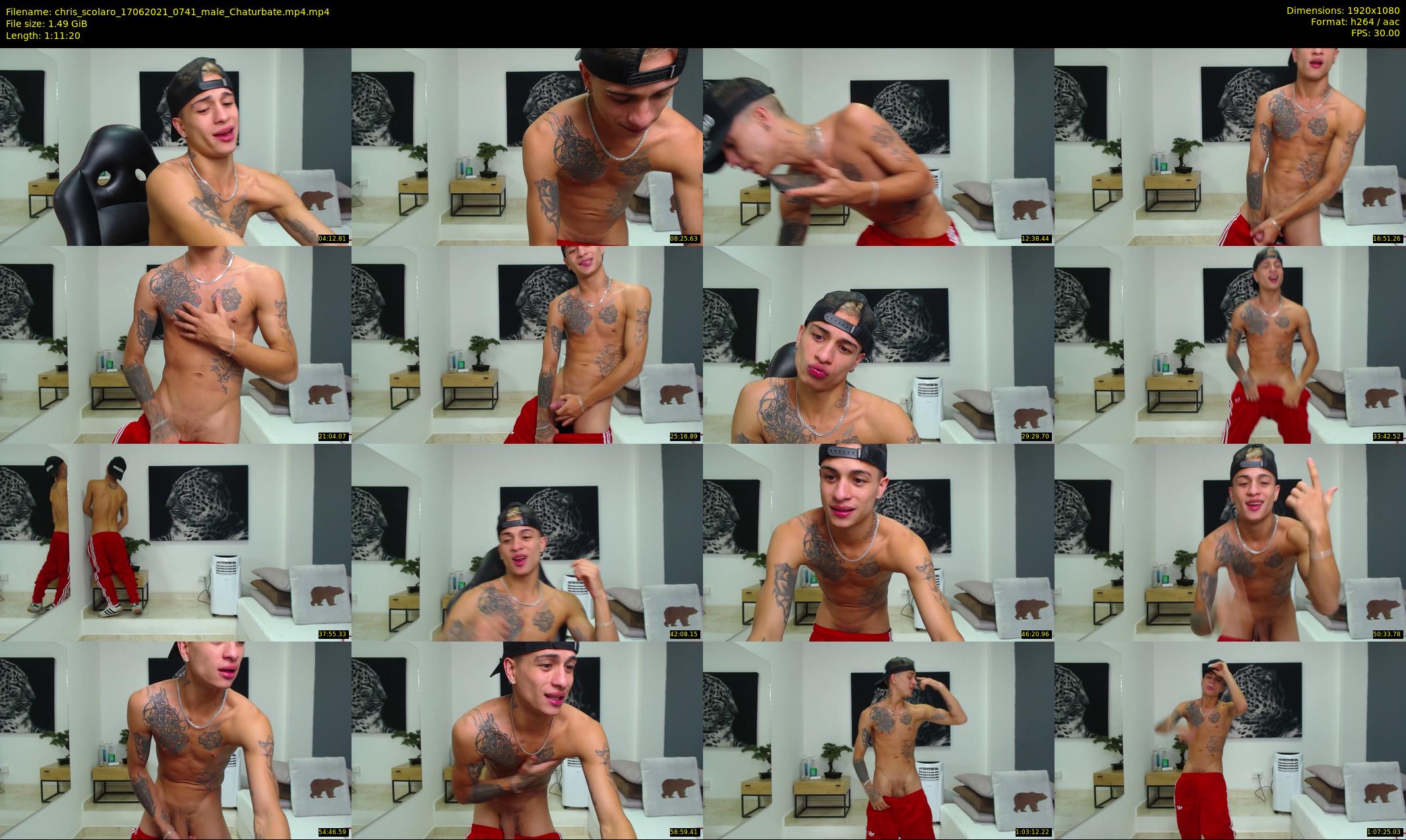 chris_scolaro — 72 minute Chaturbate male cam show recording, 1080p, Jun 17, 2021