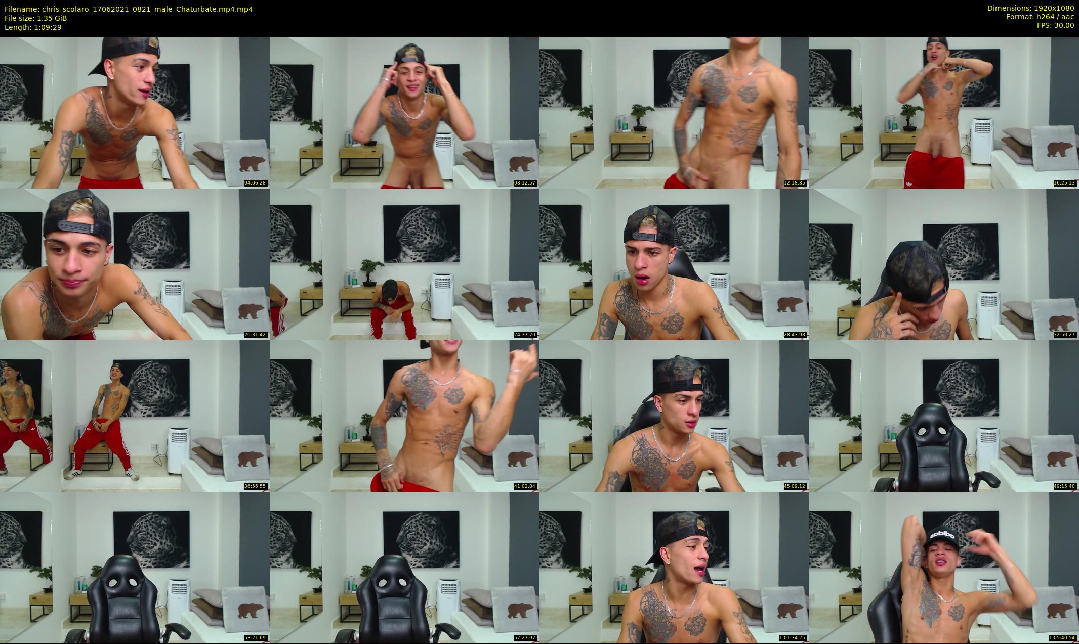 chris_scolaro — 70 minute Chaturbate male cam show recording, 1080p, Jun 17, 2021