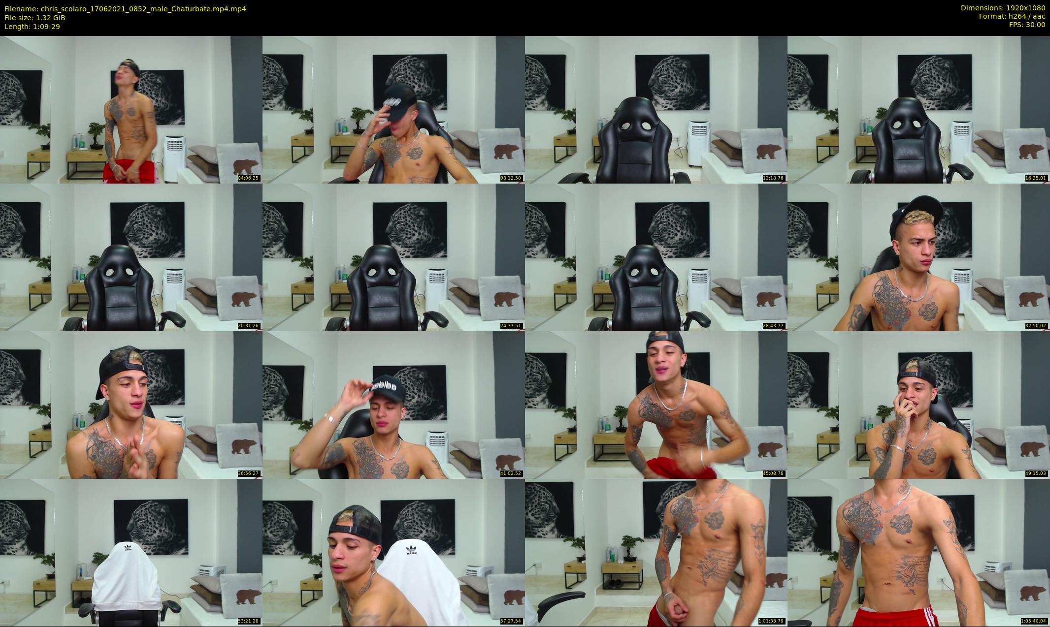 chris_scolaro — 70 minute Chaturbate male cam show recording, 1080p, Jun 17, 2021
