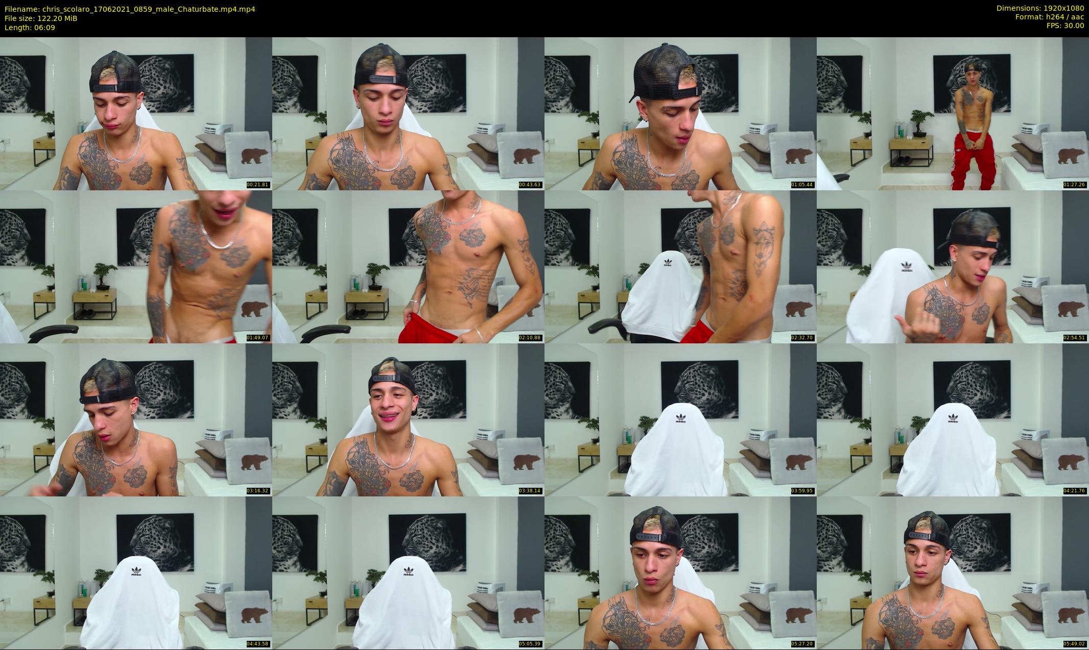 chris_scolaro — 7 minute Chaturbate male cam show recording, 1080p, Jun 17, 2021
