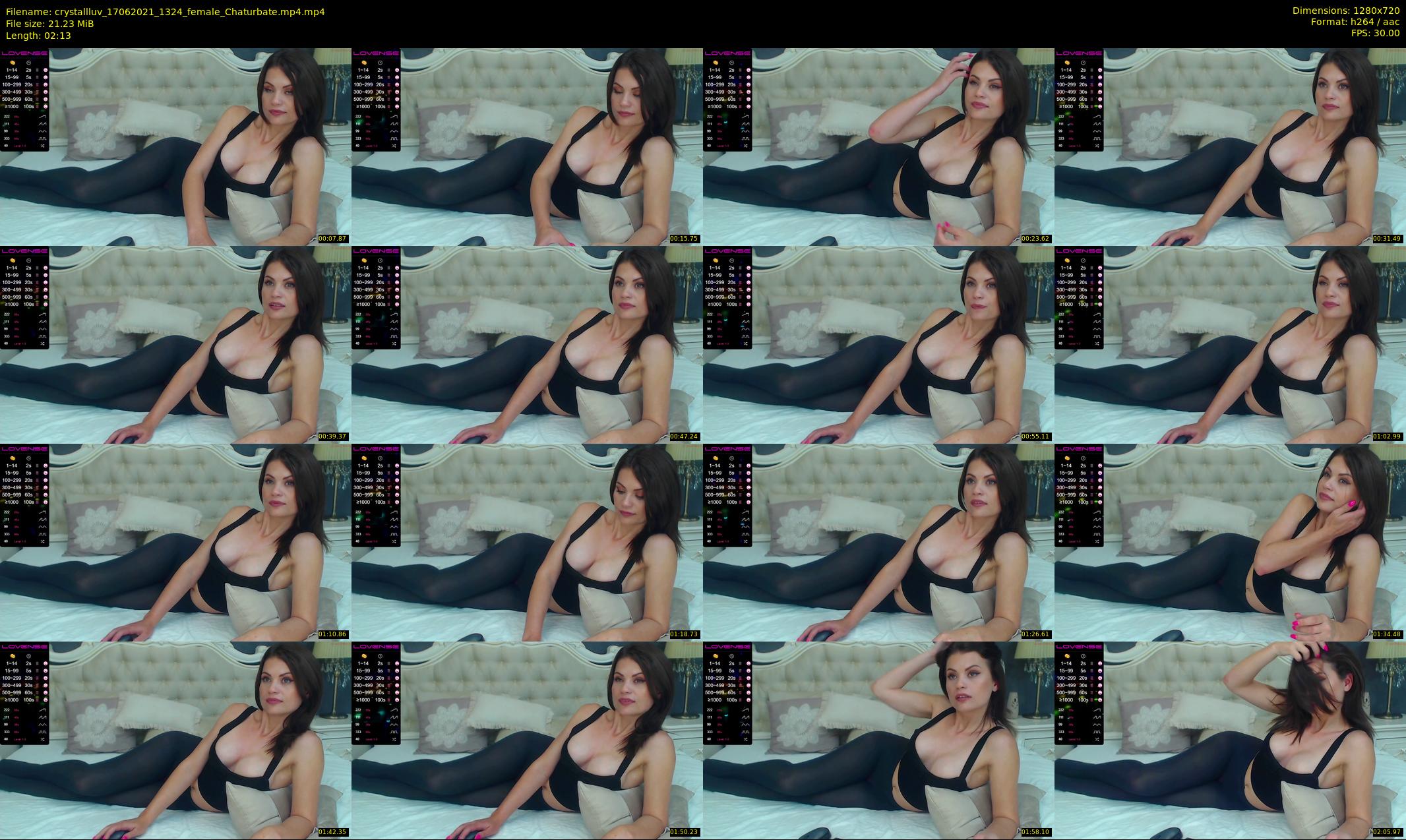 crystallluv — 3 minute Chaturbate female cam show recording, 720p, Jun 17, 2021
