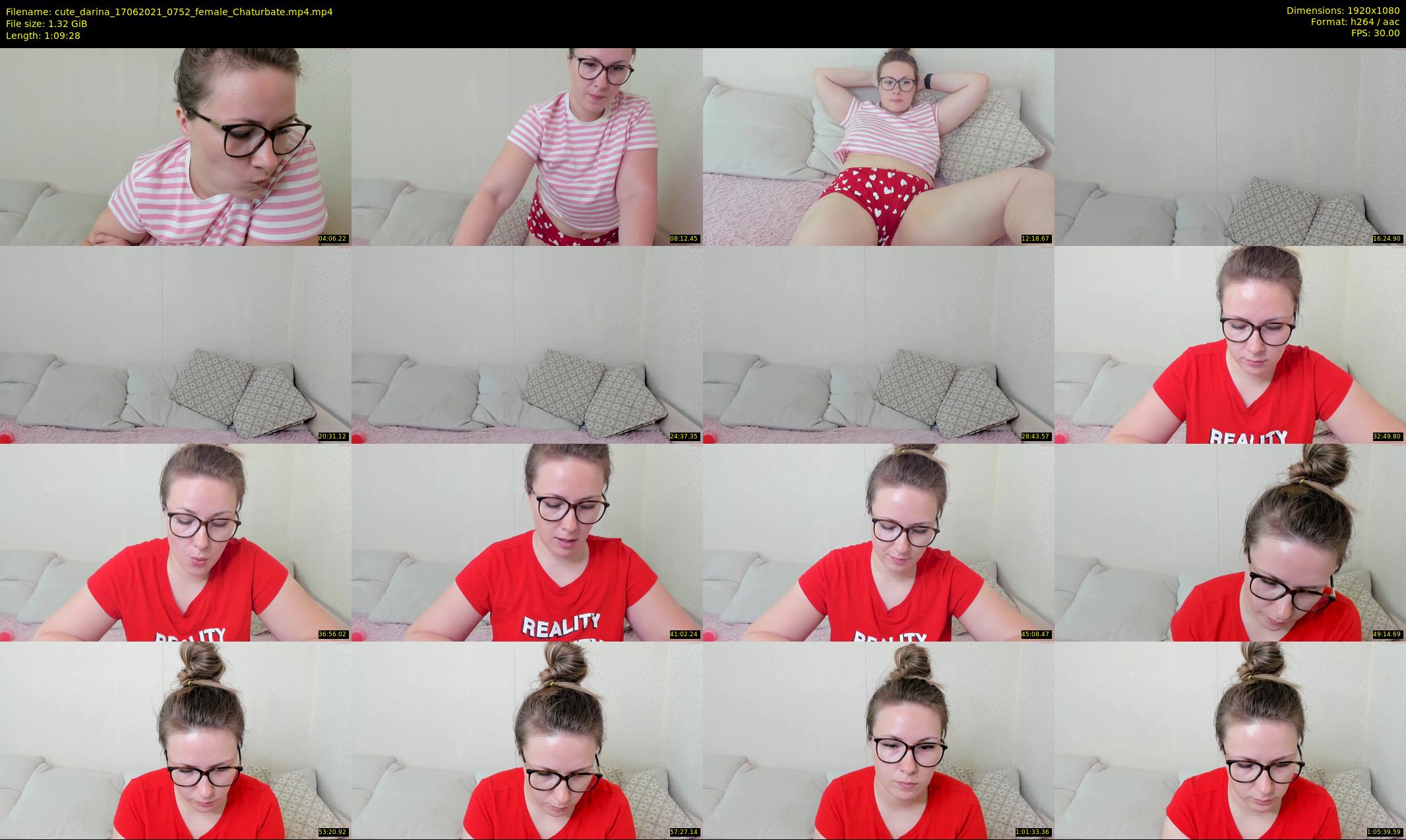 cute_darina — 70 minute Chaturbate female cam show recording, 1080p, Jun 17, 2021