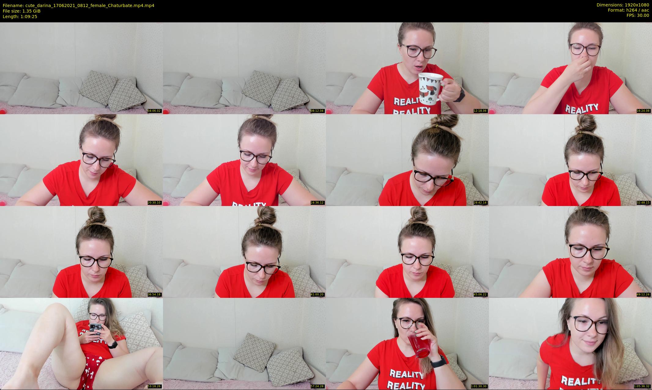 cute_darina — 70 minute Chaturbate female cam show recording, 1080p, Jun 17, 2021