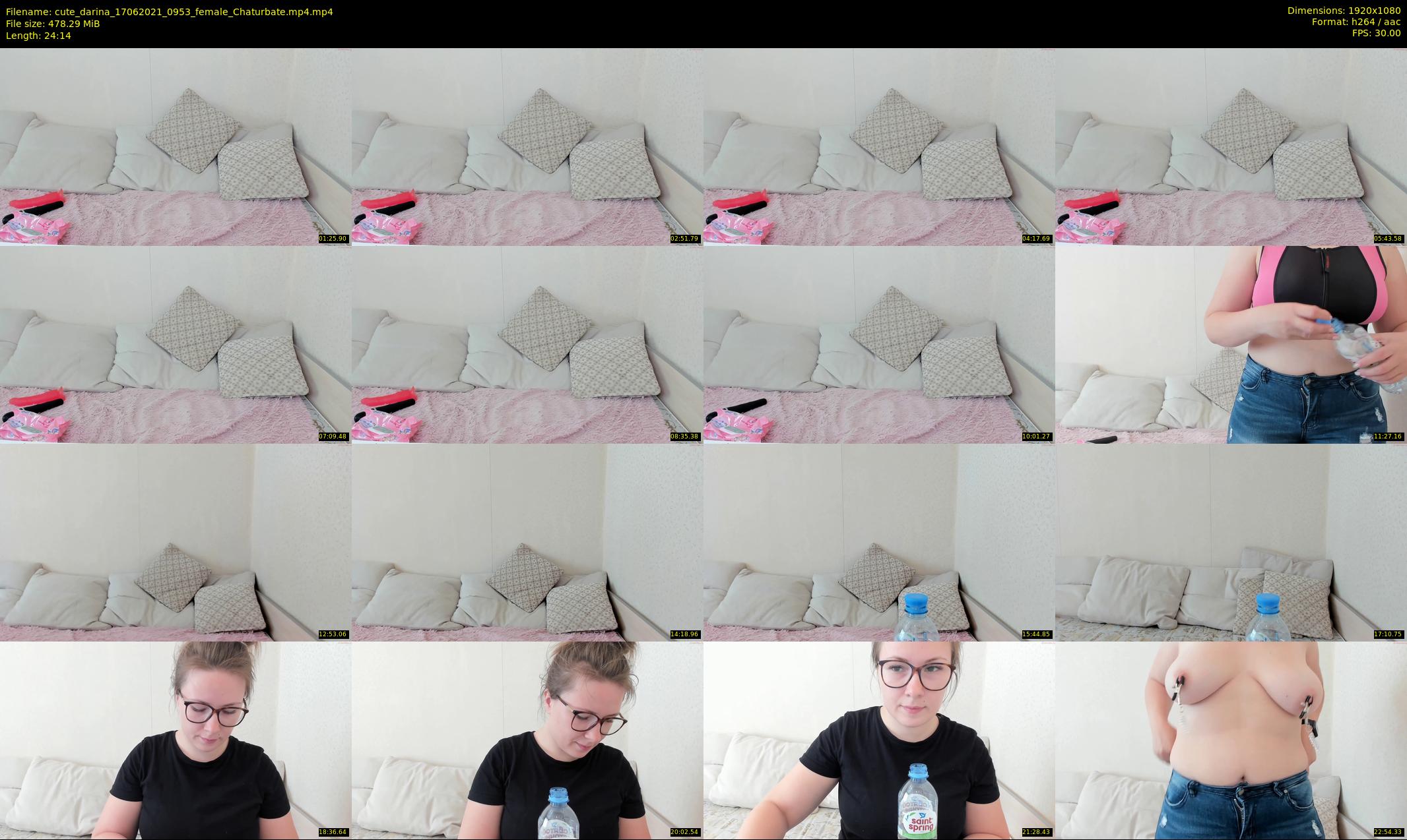 cute_darina — 25 minute Chaturbate female cam show recording, 1080p, Jun 17, 2021