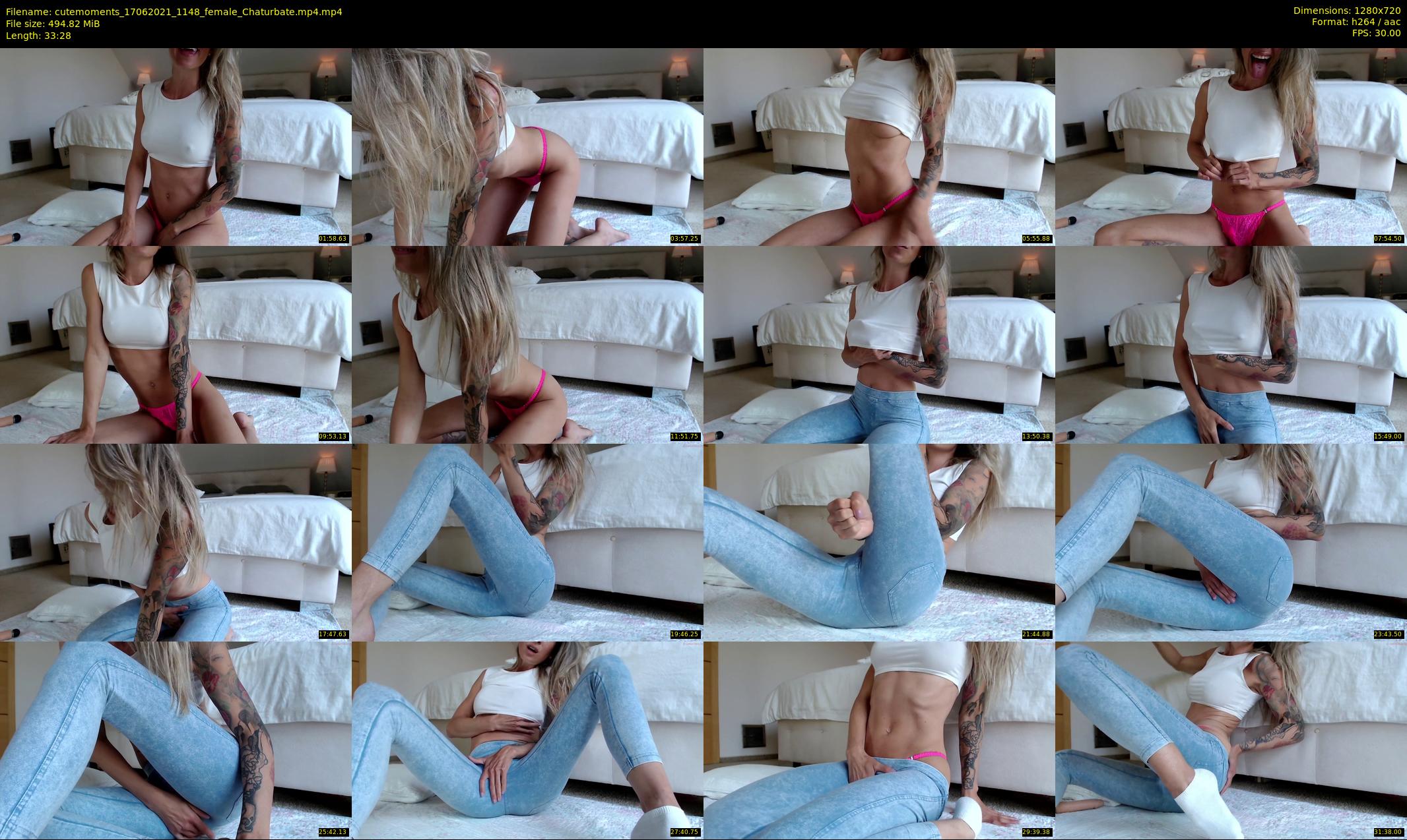 cutemoments — 34 minute Chaturbate female cam show recording, 720p, Jun 17, 2021